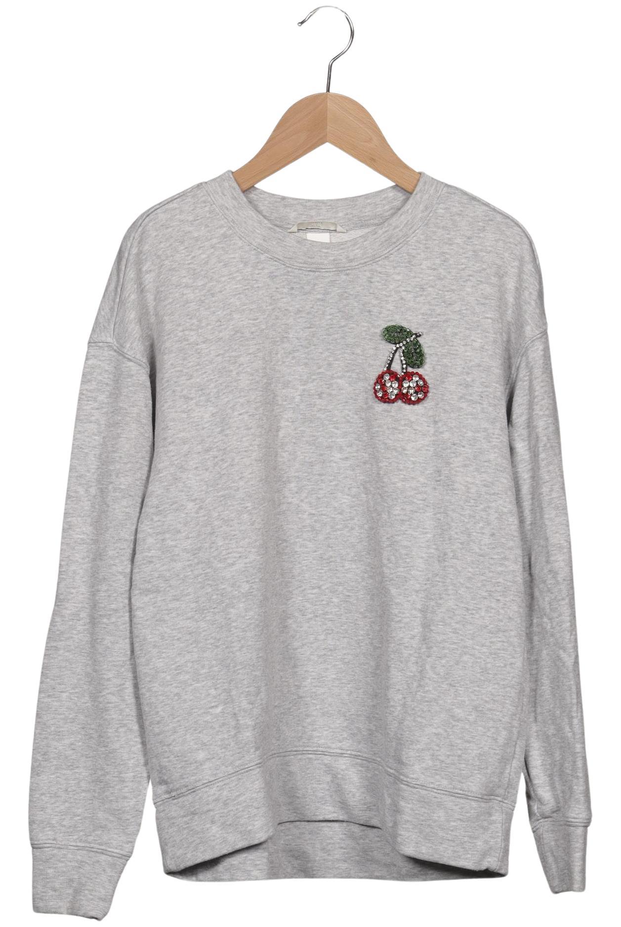

H&M Damen Sweatshirt, grau, Gr. 36