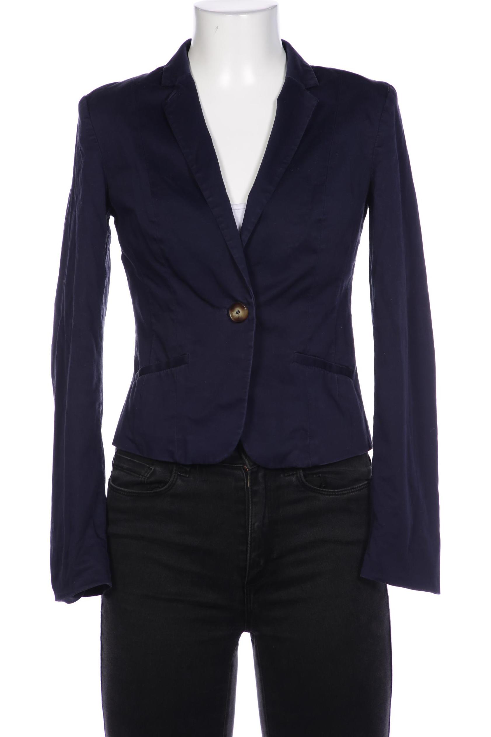 

H&M Damen Blazer, marineblau, Gr. 34