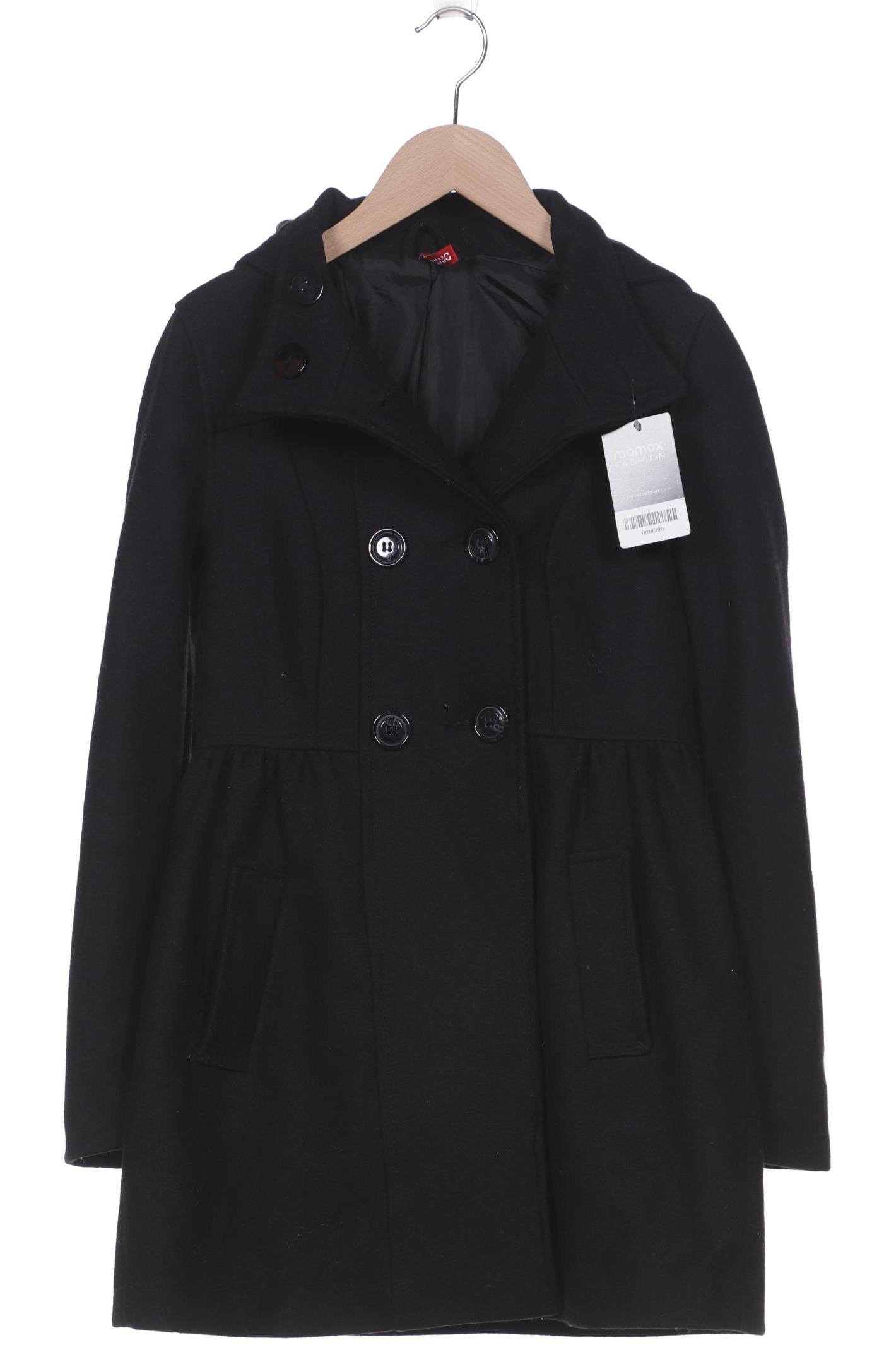 

H&M Damen Mantel, schwarz