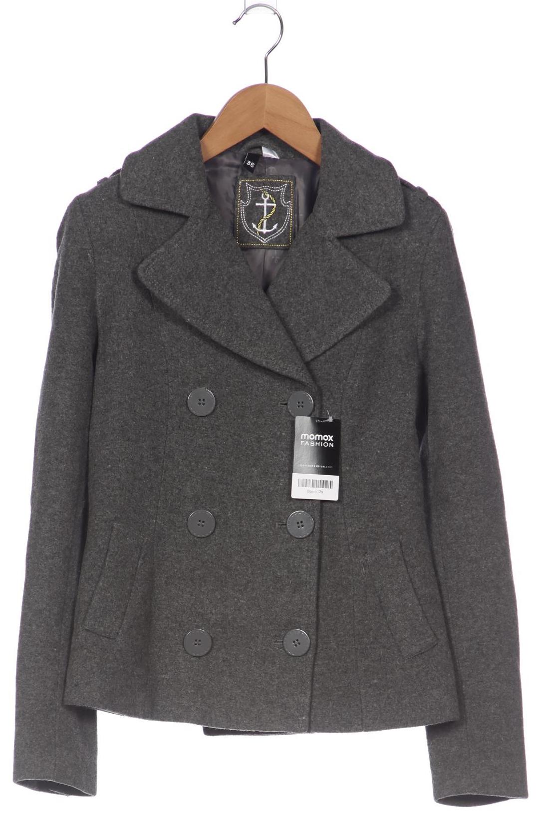 

H&M Damen Jacke, grau, Gr. 36