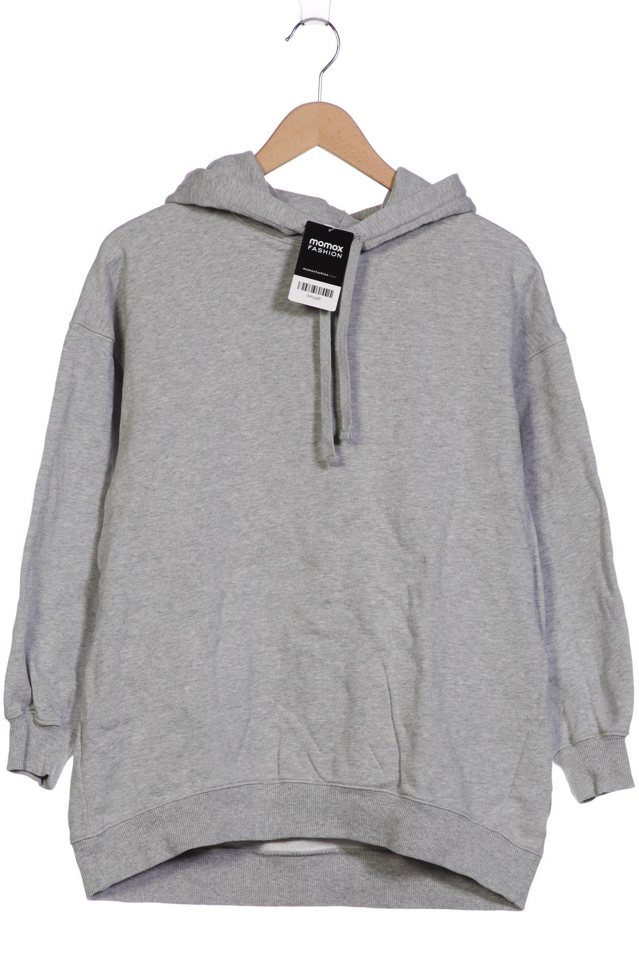 

H&M Damen Kapuzenpullover, grau, Gr. 36