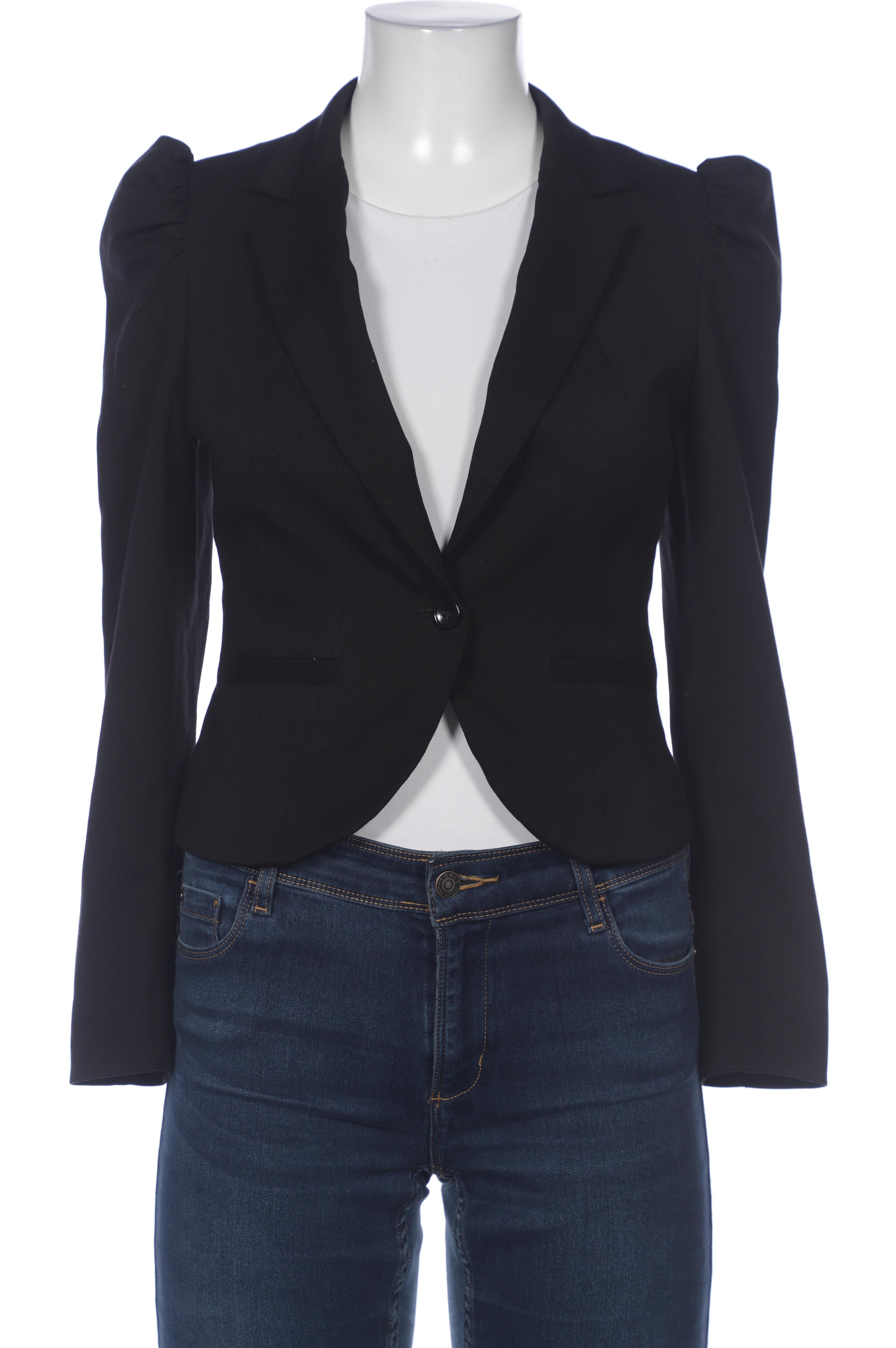

H&M Damen Blazer, schwarz, Gr. 38