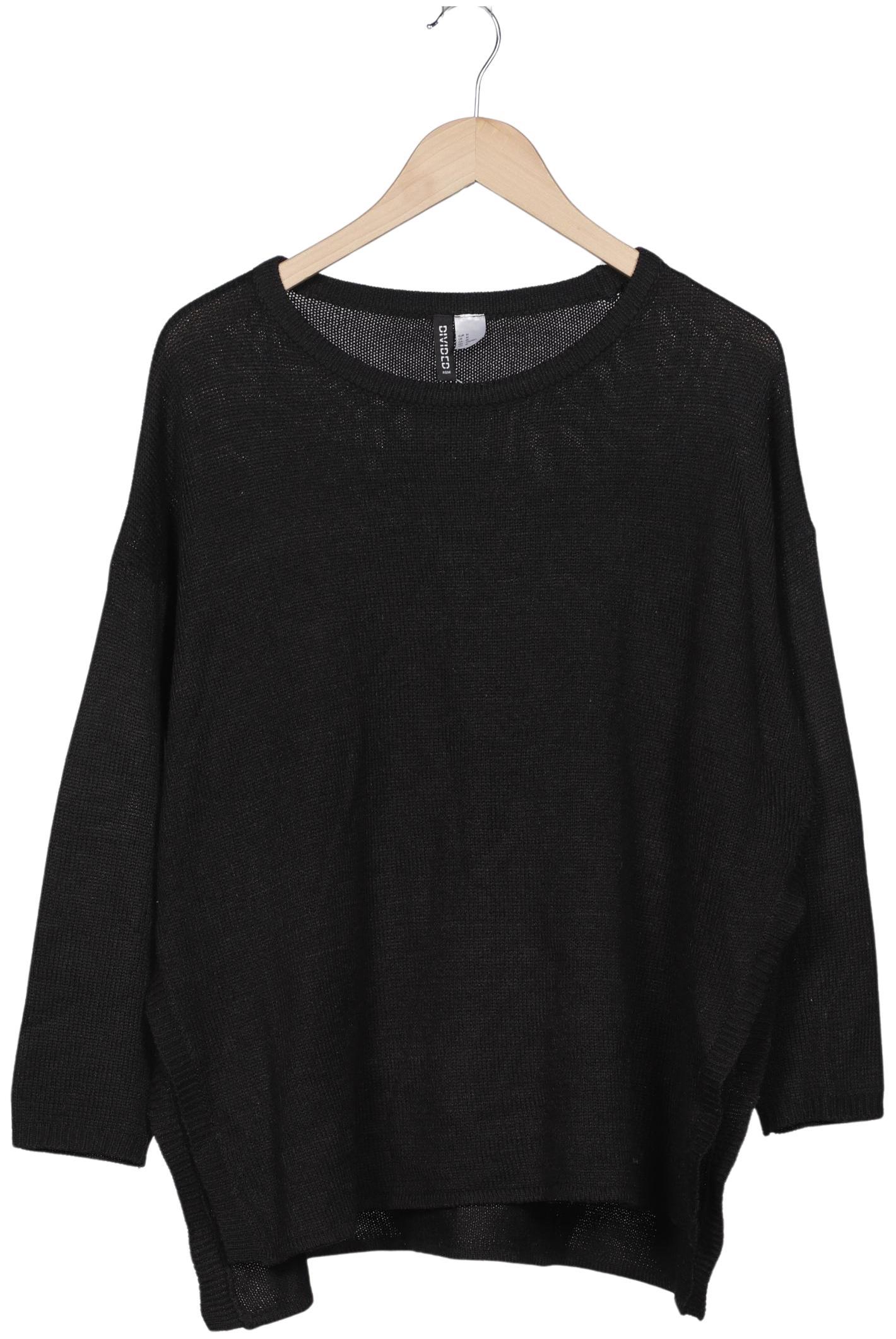 

H&M Damen Pullover, schwarz, Gr. 38