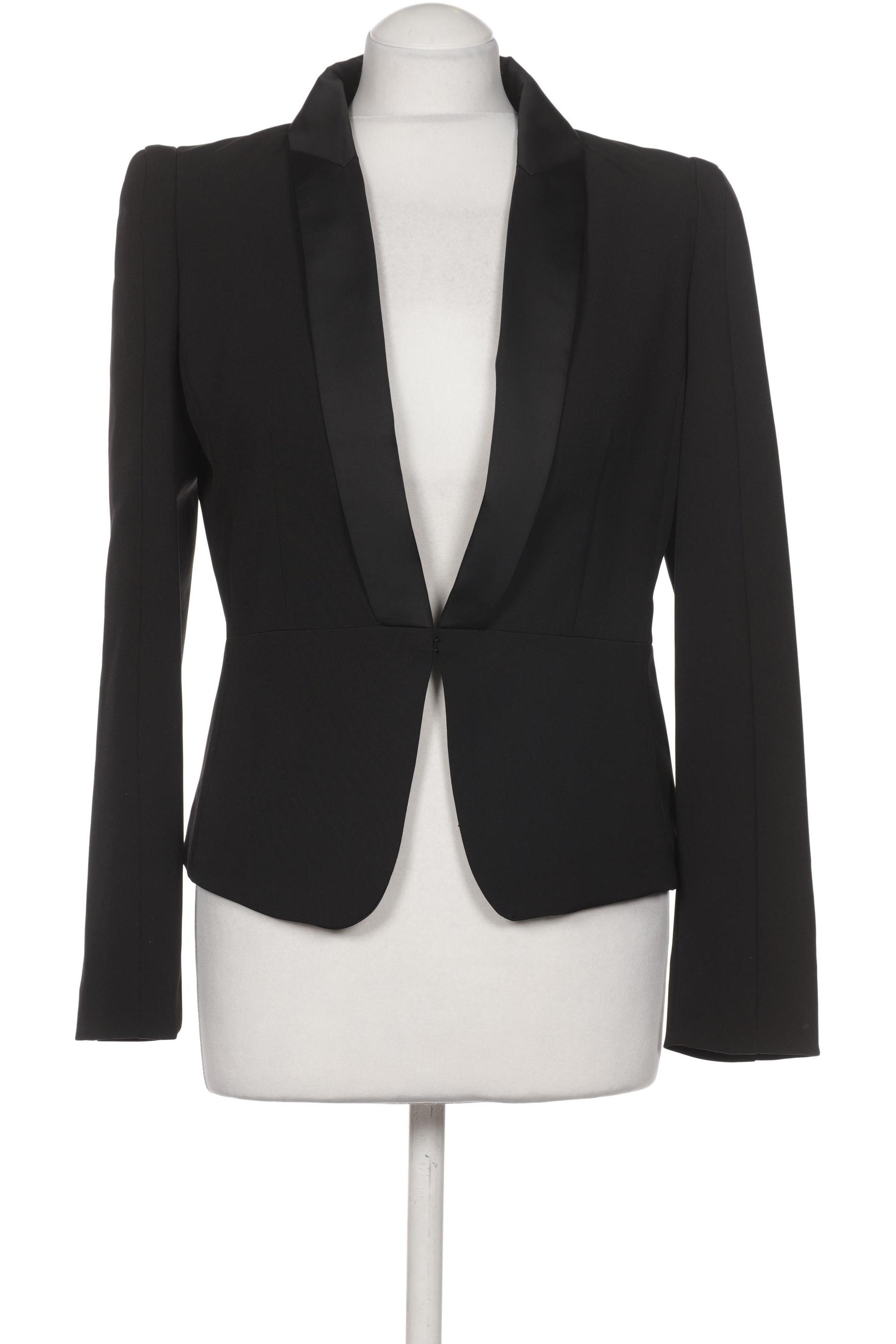 

H&M Damen Blazer, schwarz, Gr. 38