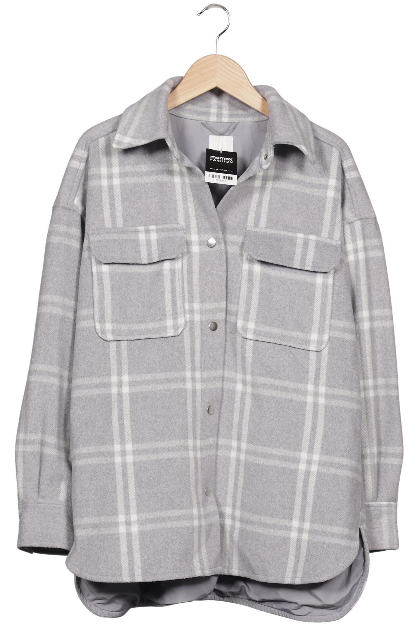 

H&M Damen Jacke, grau, Gr. 38