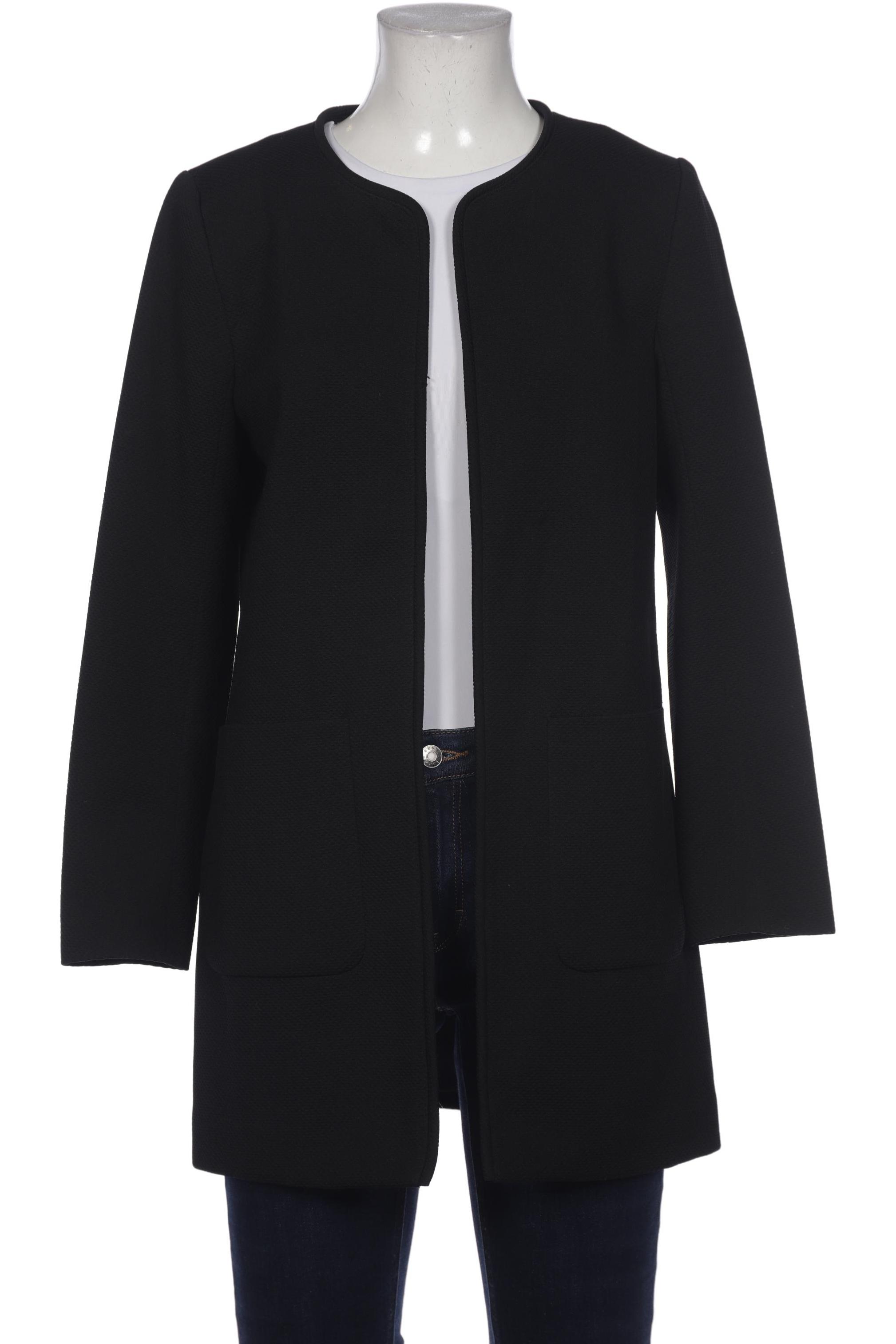 

H&M Damen Mantel, schwarz, Gr. 38