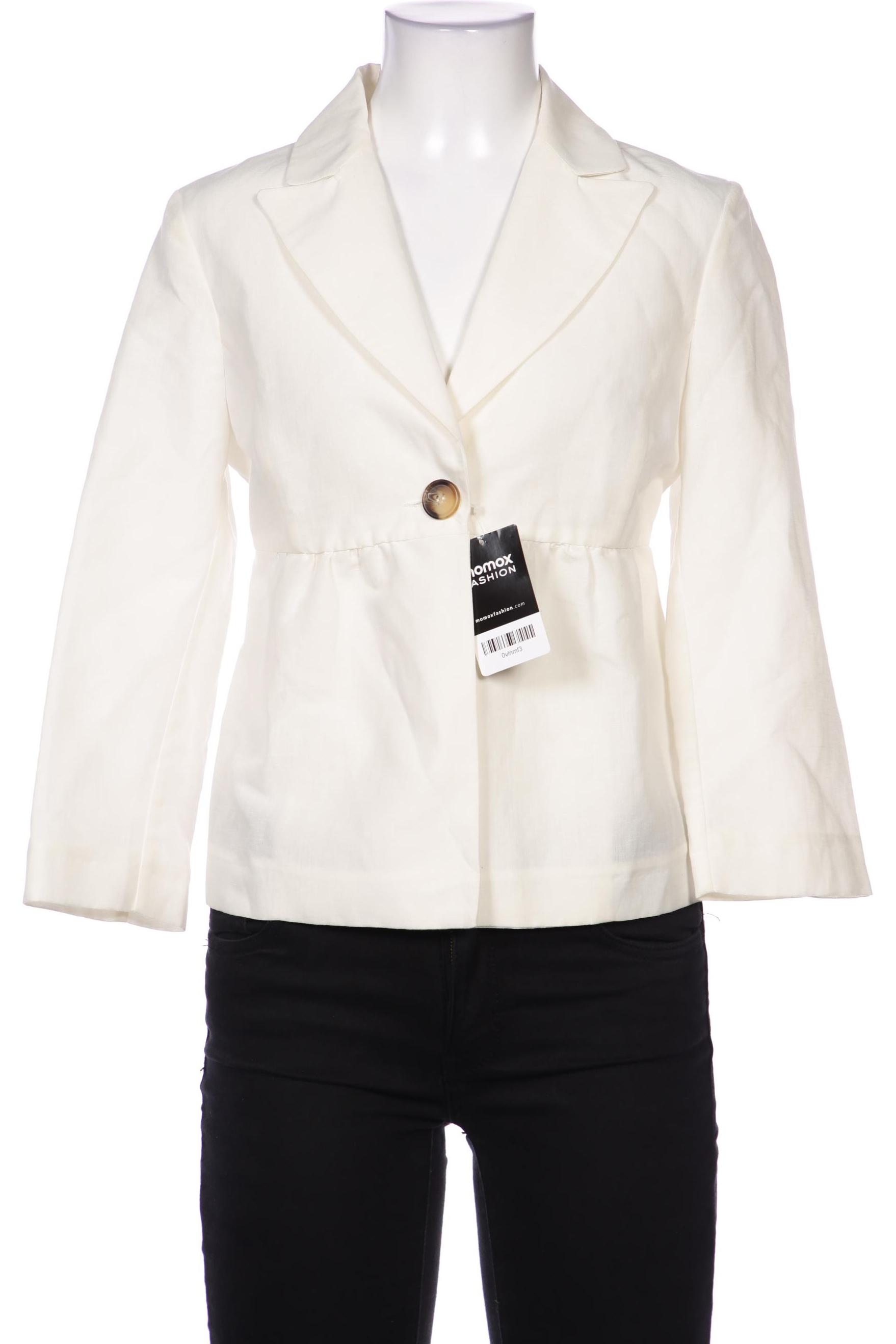 

H&M Damen Blazer, cremeweiß, Gr. 36