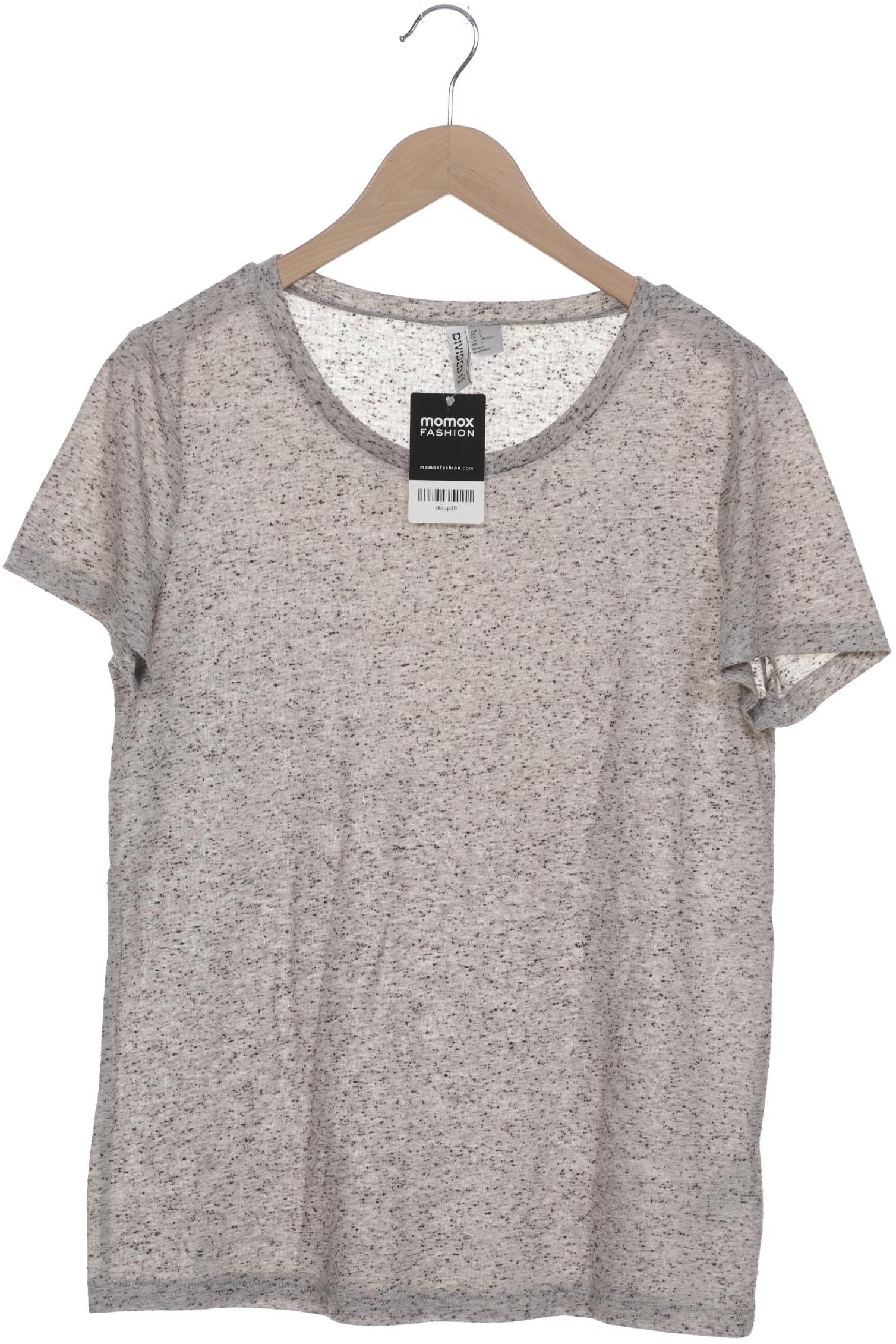 

H&M Damen T-Shirt, grau, Gr. 42
