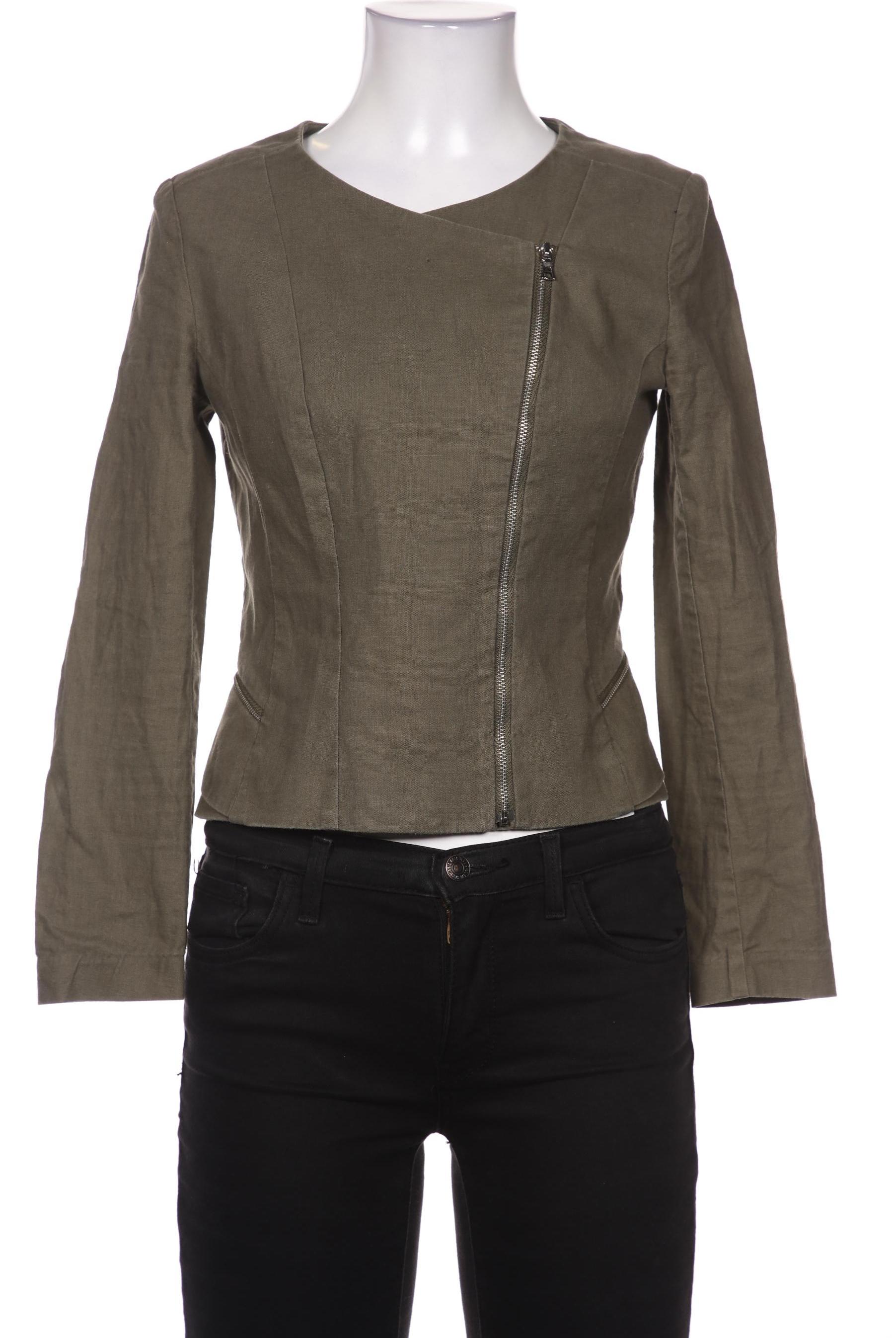 

H&M Damen Blazer, grün, Gr. 34