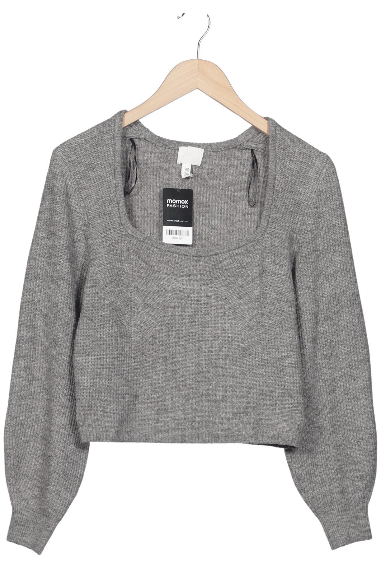 

H&M Damen Pullover, grau, Gr. 38