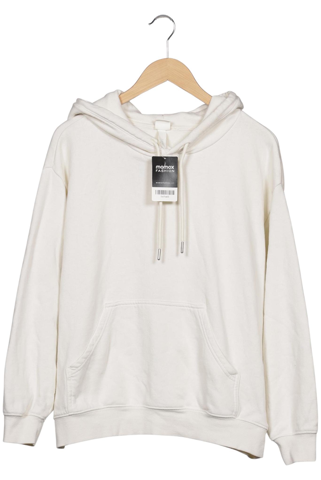 

H&M Damen Kapuzenpullover, cremeweiß, Gr. 42