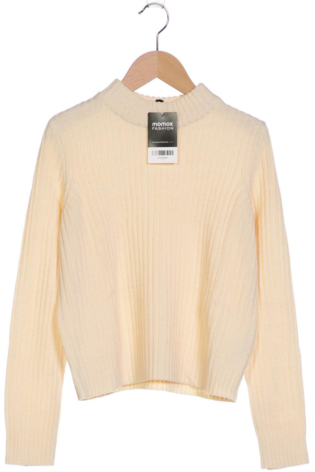 

H&M Damen Pullover, cremeweiß, Gr. 34