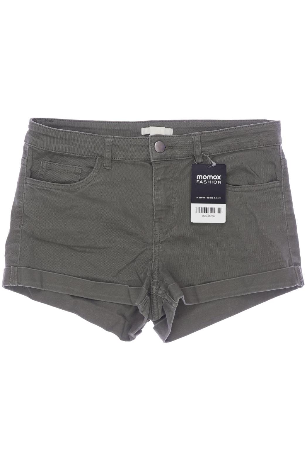 

H&M Damen Shorts, grün, Gr. 36