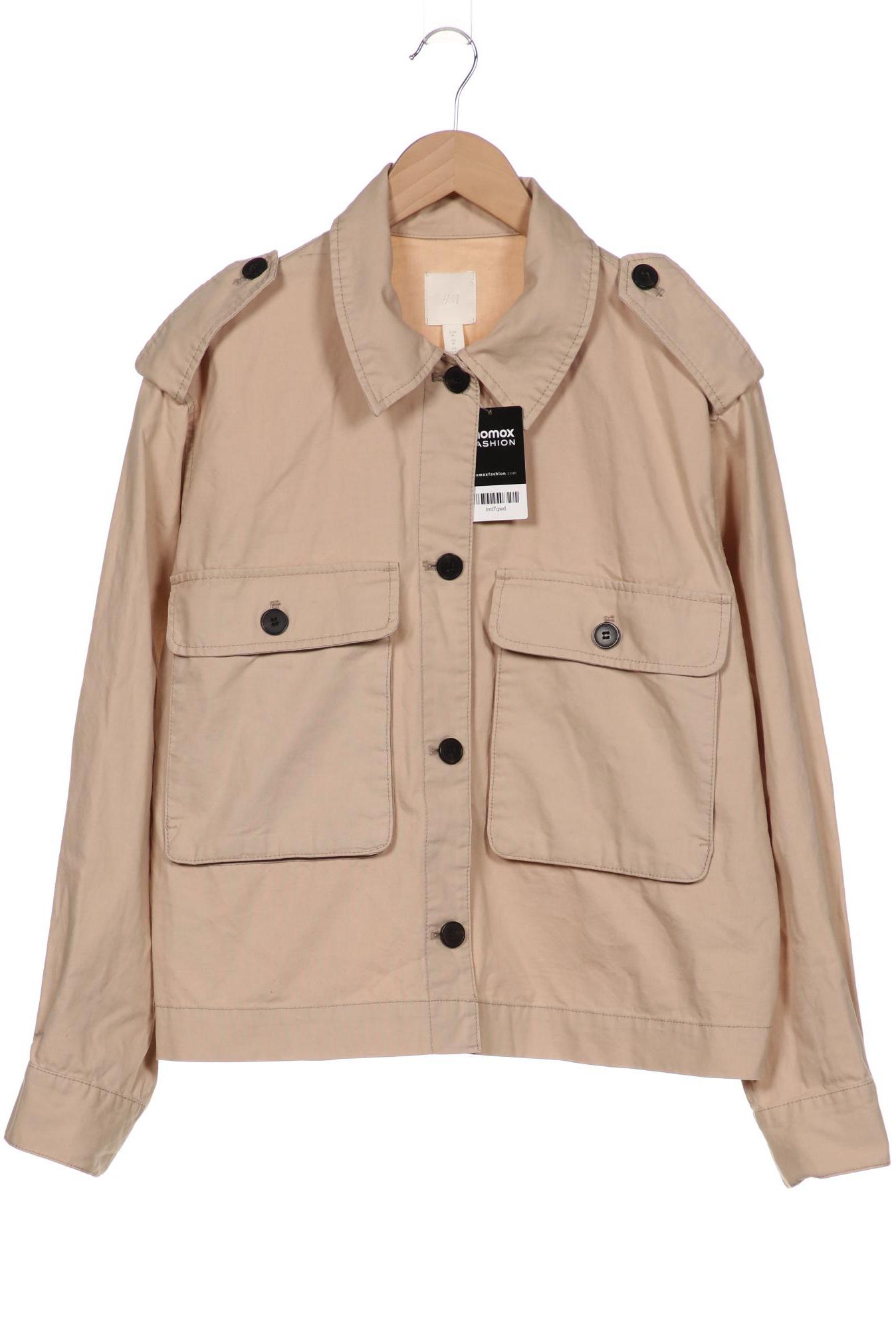 

H&M Damen Jacke, beige, Gr. 38