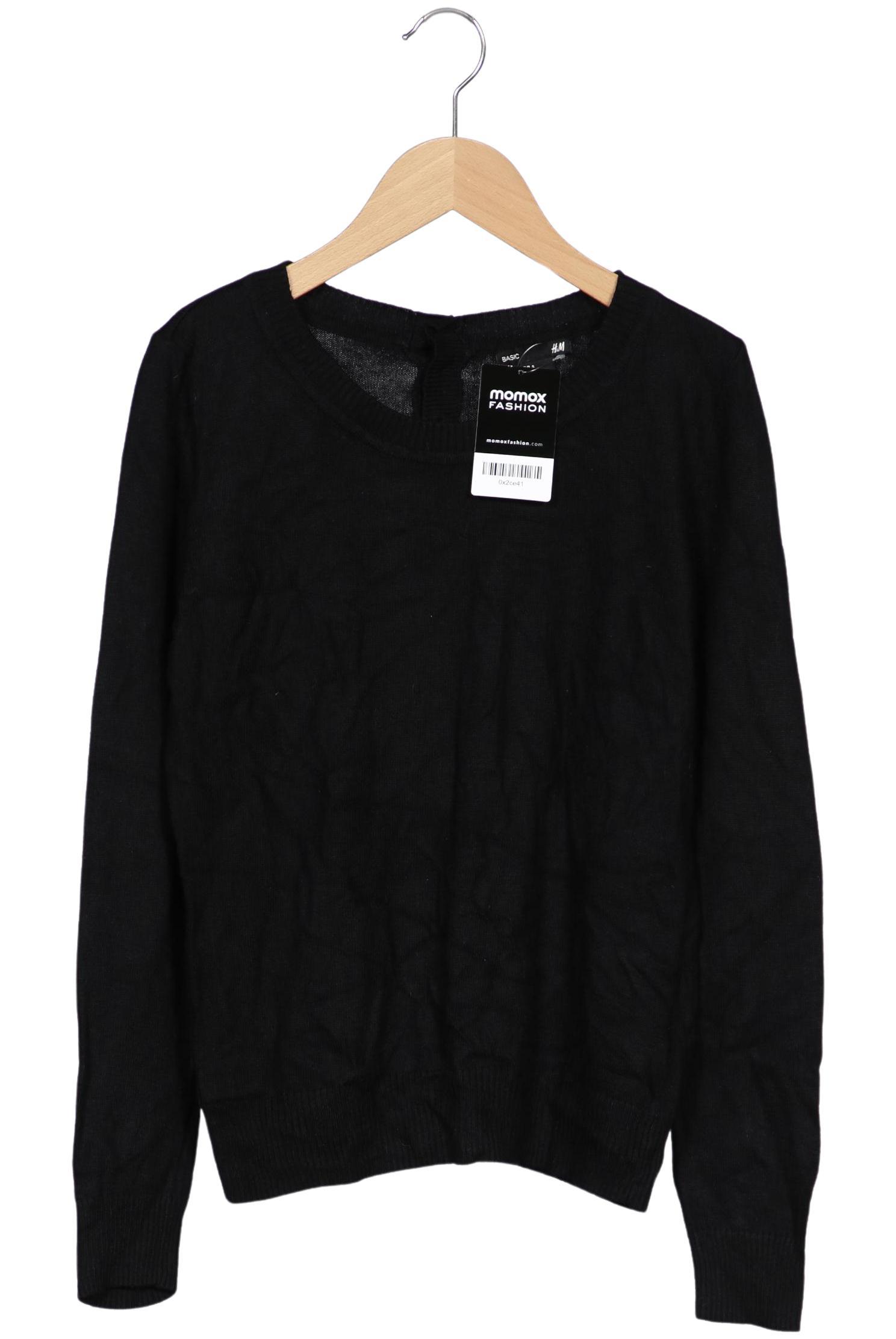 

H&M Damen Pullover, schwarz, Gr. 36
