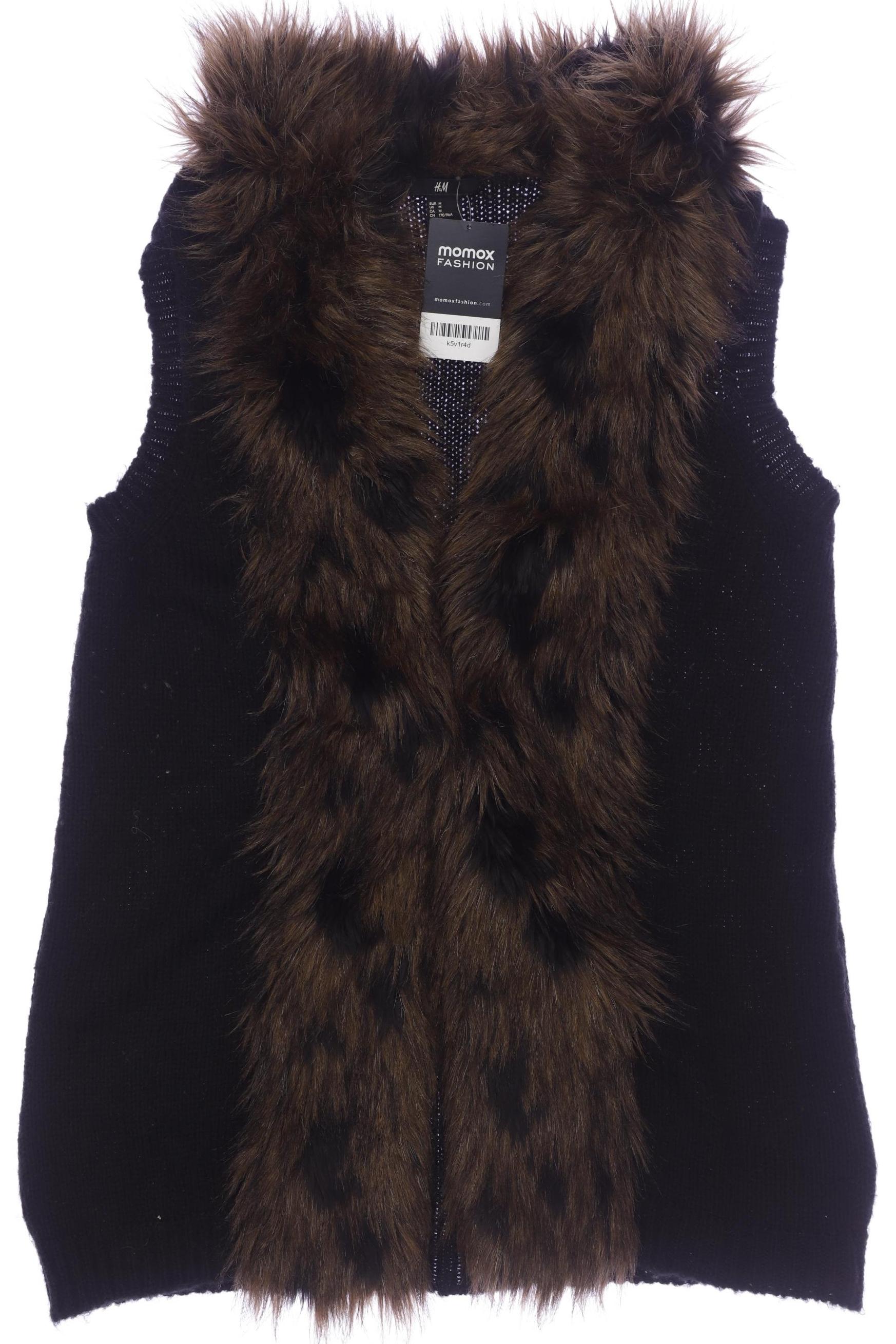 

H&M Damen Strickjacke, schwarz, Gr. 38