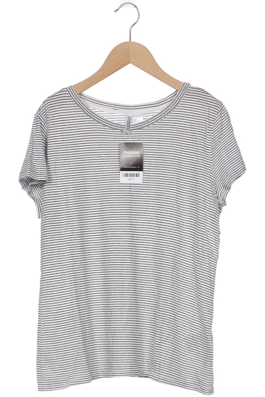 

H&M Damen T-Shirt, weiß, Gr. 42
