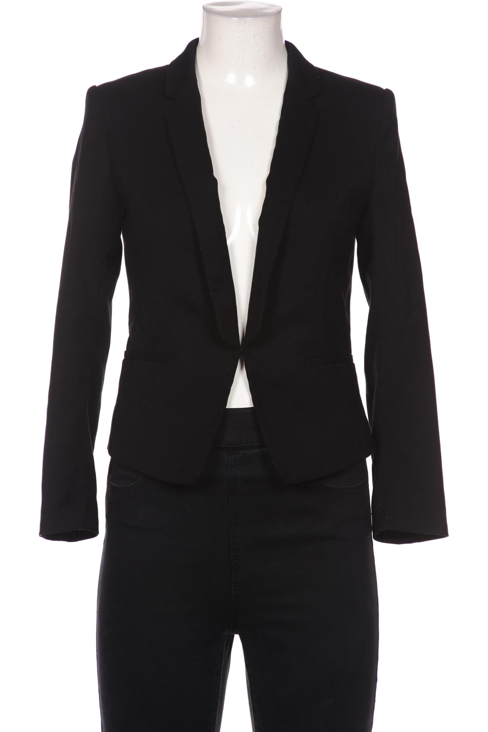 

H&M Damen Blazer, schwarz, Gr. 38