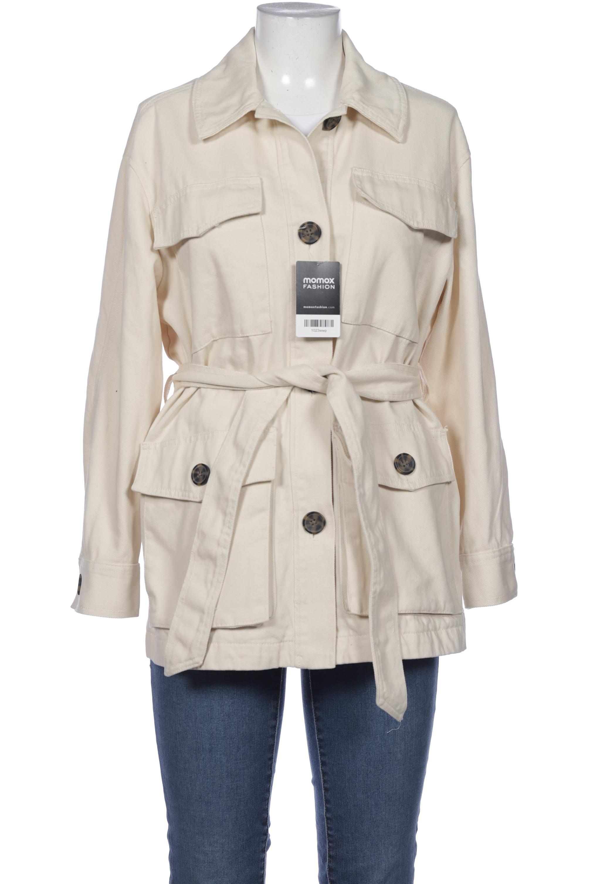 

H&M Damen Mantel, cremeweiß