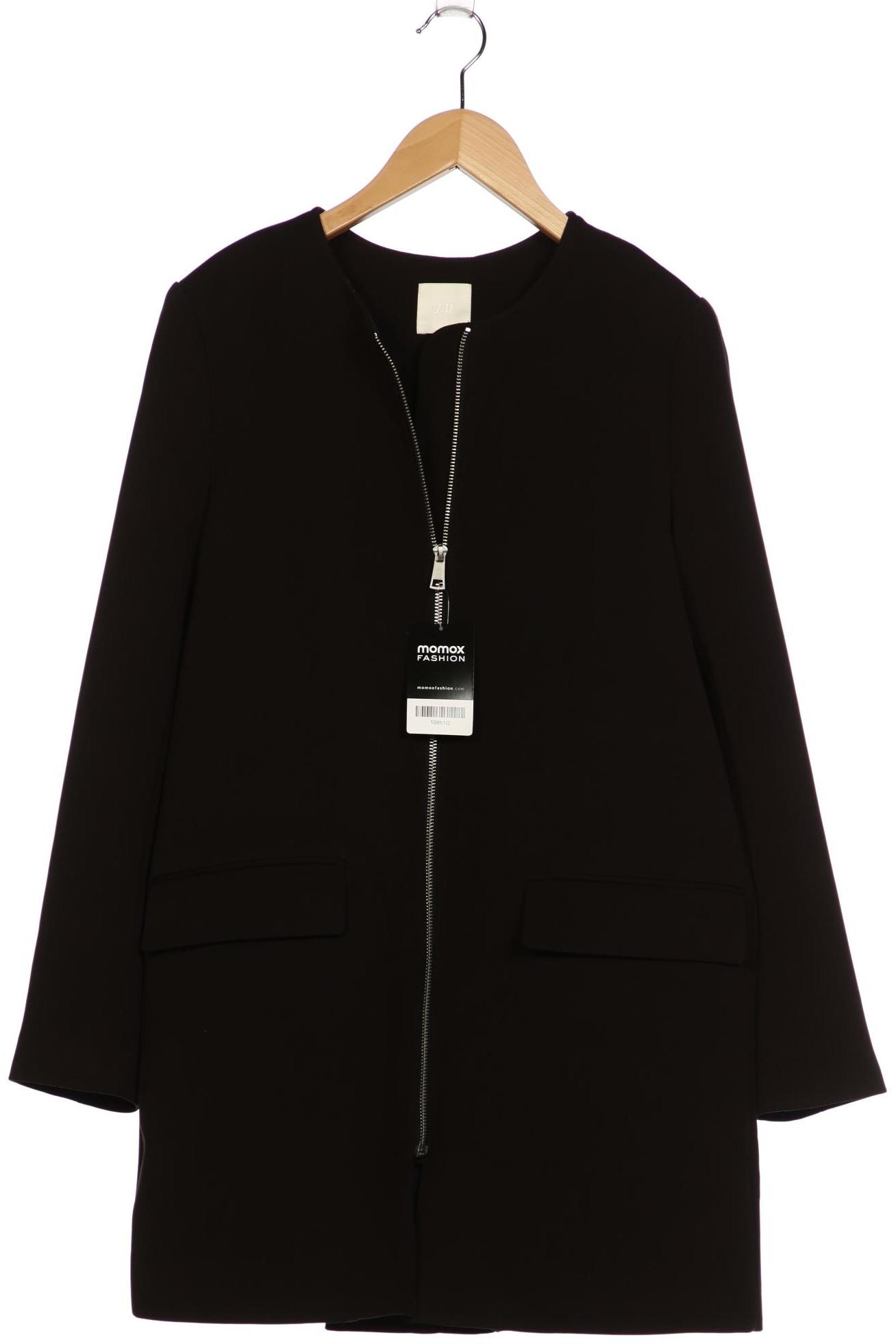 

H&M Damen Mantel, schwarz, Gr. 36