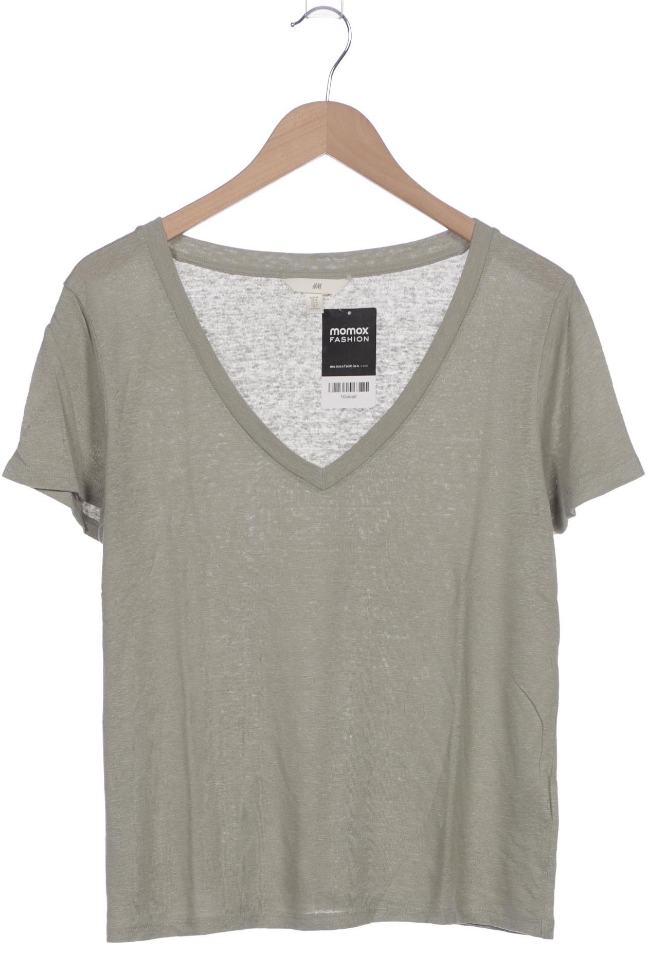 

H&M Damen T-Shirt, grün, Gr. 38