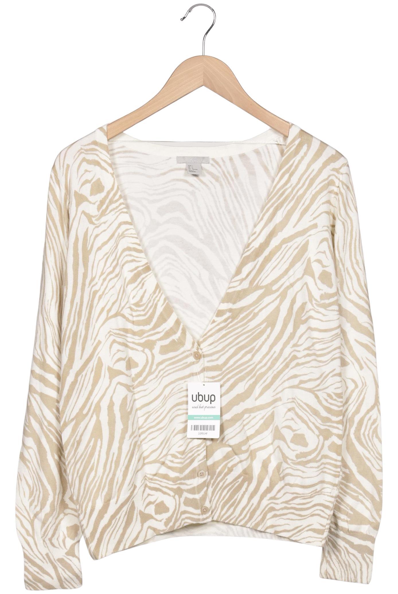 

H&M Damen Strickjacke, cremeweiß, Gr. 42