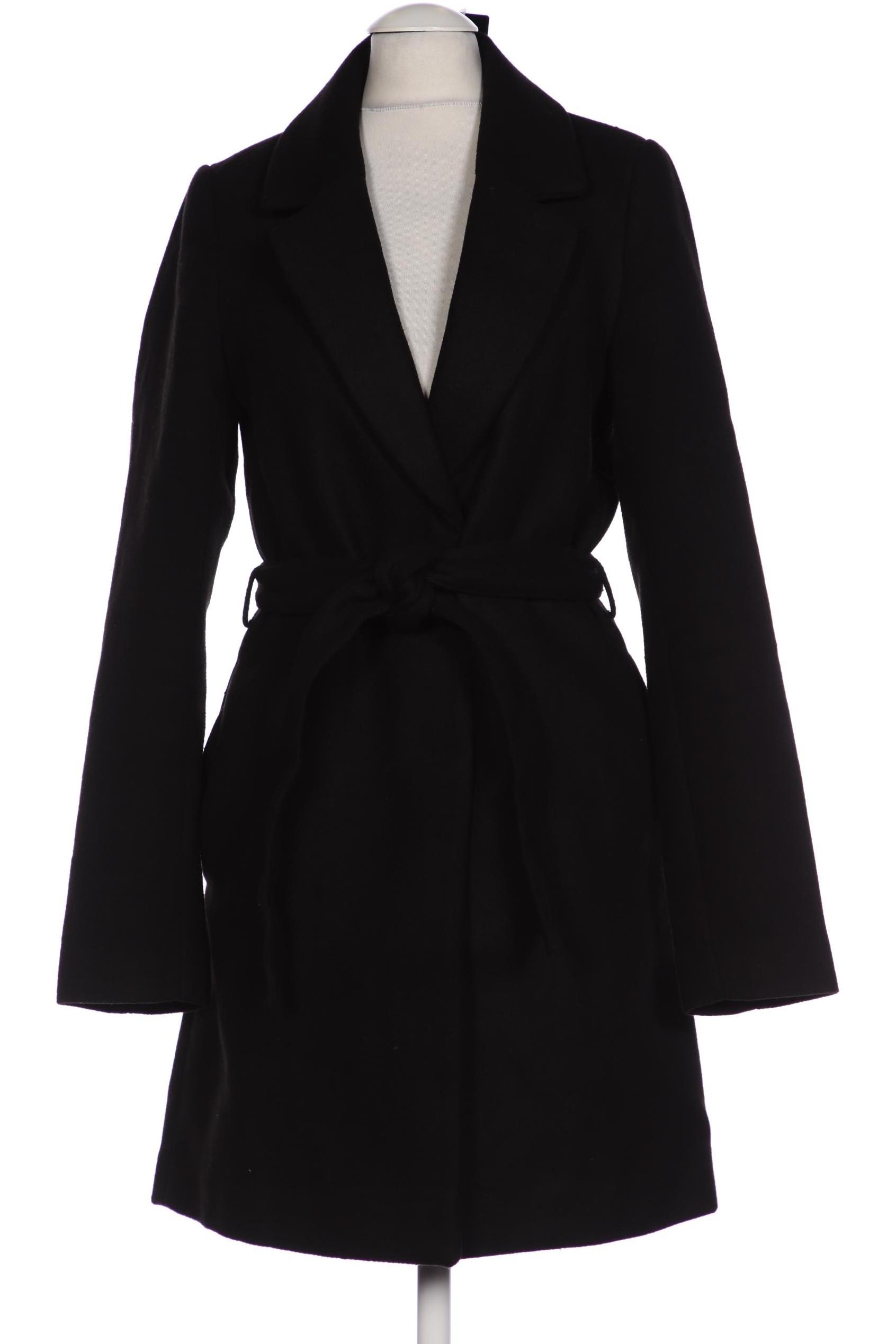 

H&M Damen Mantel, schwarz, Gr. 34