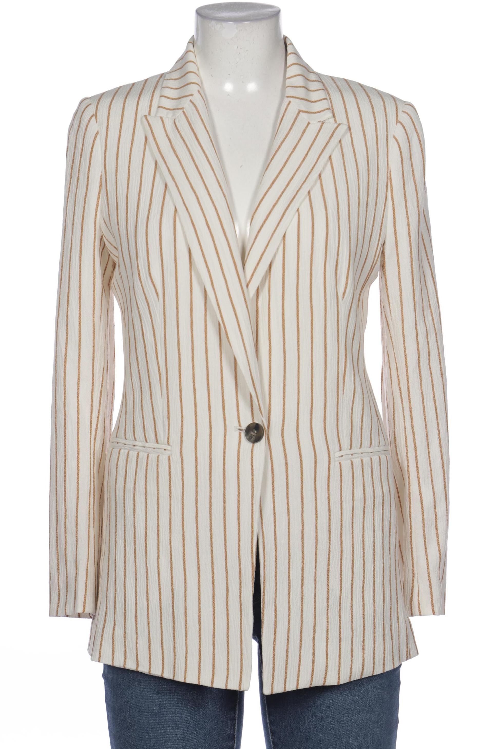 

H&M Damen Blazer, cremeweiß, Gr. 38