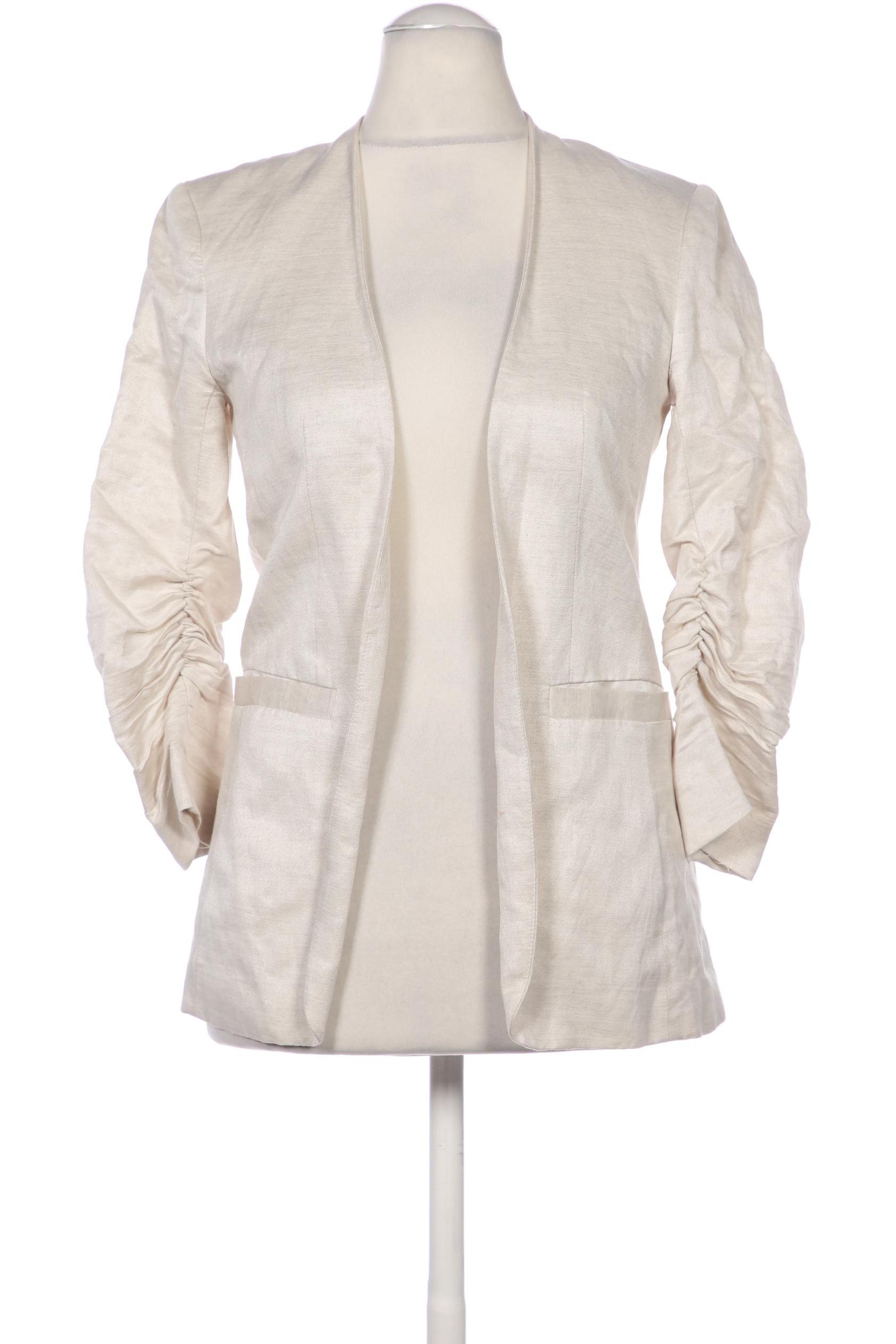 

H&M Damen Blazer, cremeweiß