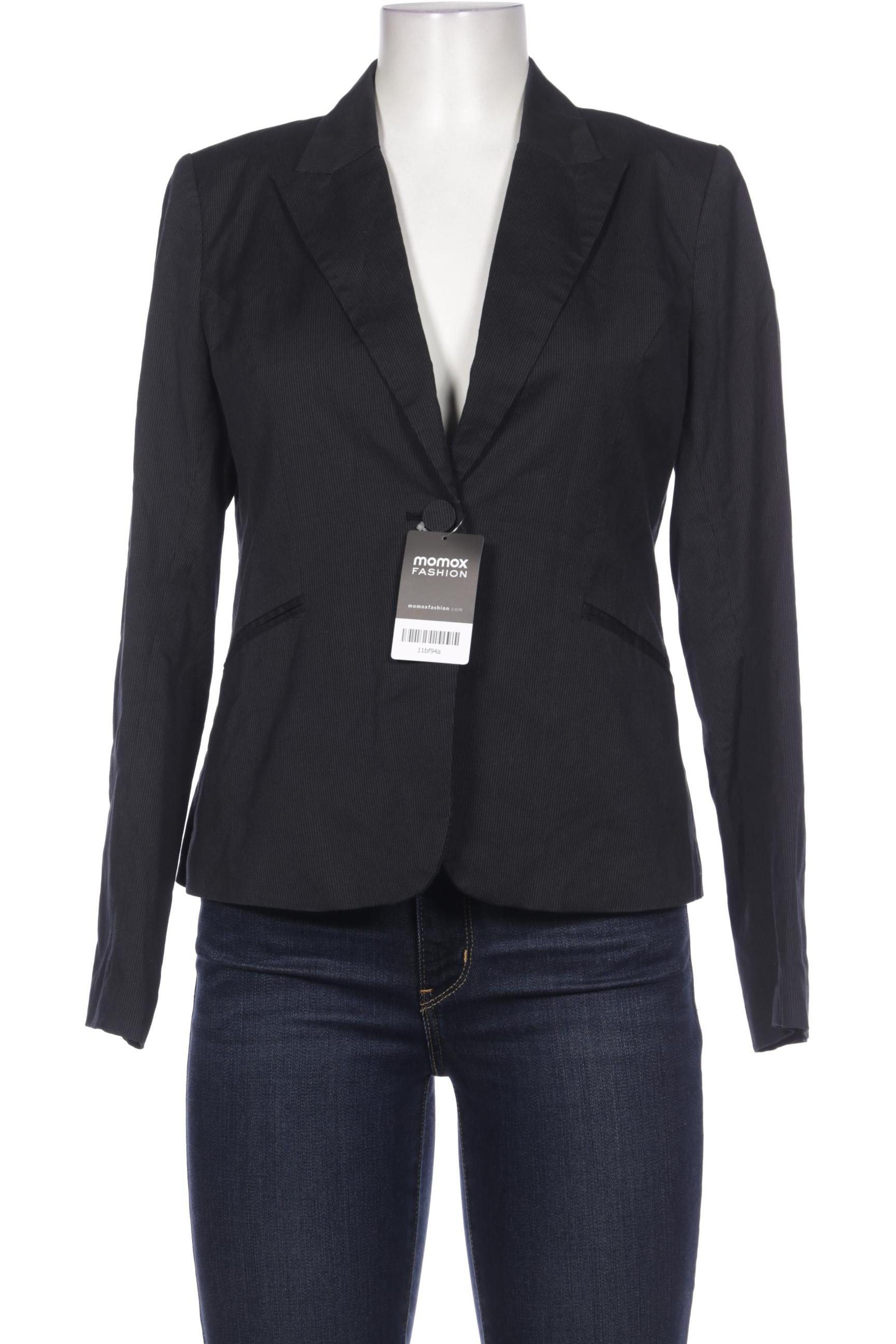 

H&M Damen Blazer, schwarz, Gr. 38