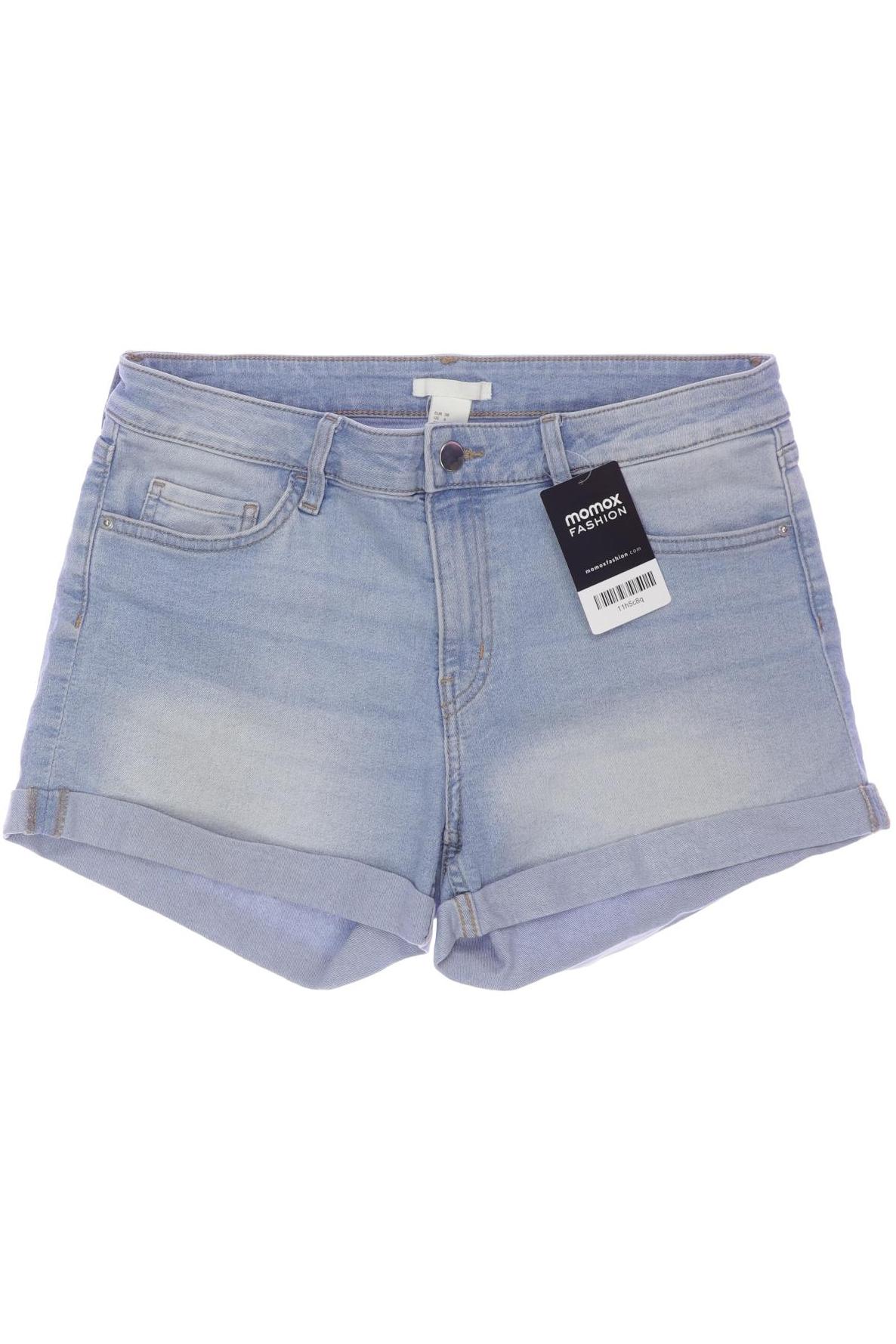 

H&M Damen Shorts, blau, Gr. 38