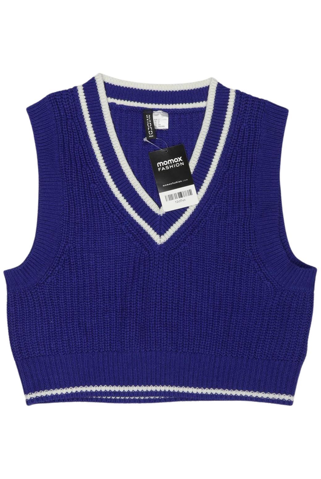 

H&M Damen Pullover, blau, Gr. 36