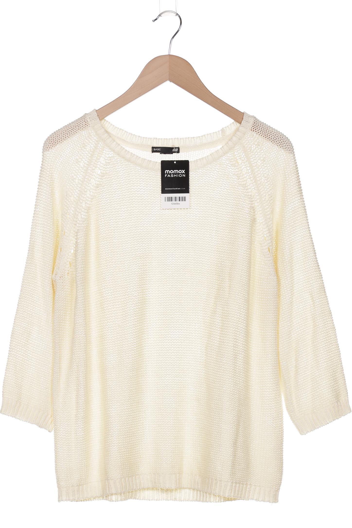 

H&M Damen Pullover, cremeweiß, Gr. 38
