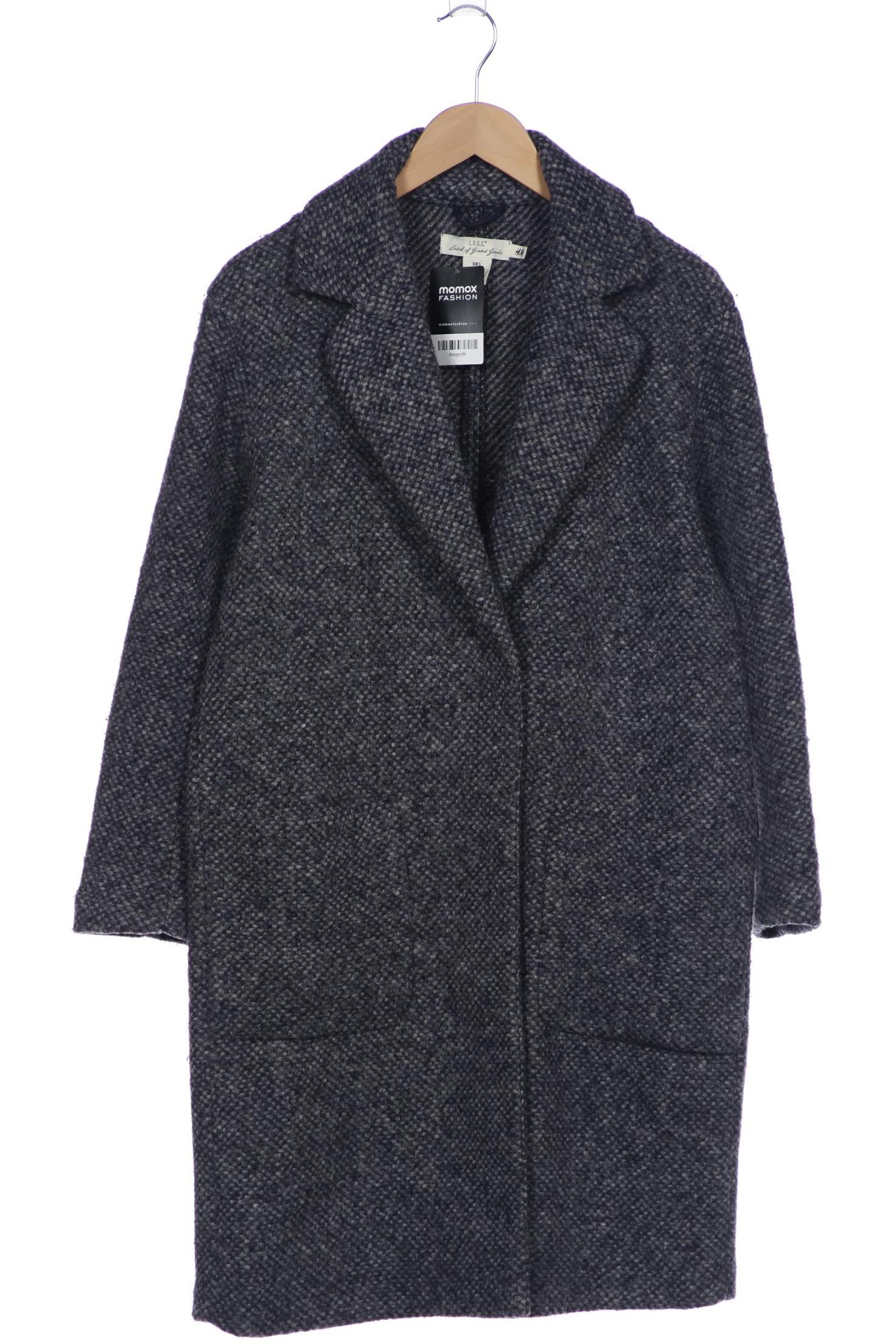 

H&M Damen Mantel, blau, Gr. 36
