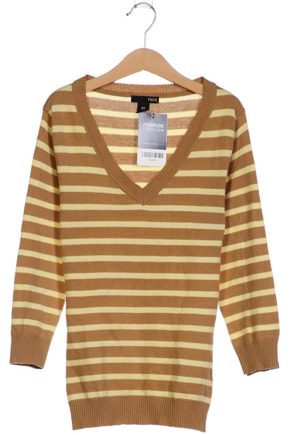 

H&M Damen Pullover, beige, Gr. 34