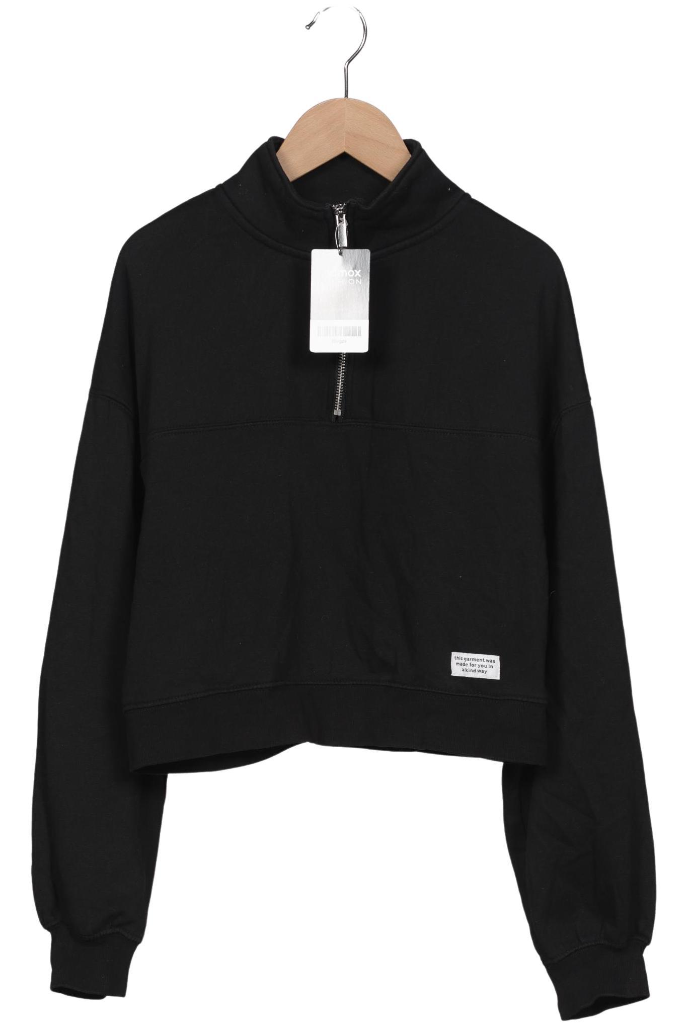 

H&M Damen Sweatshirt, schwarz, Gr. 38