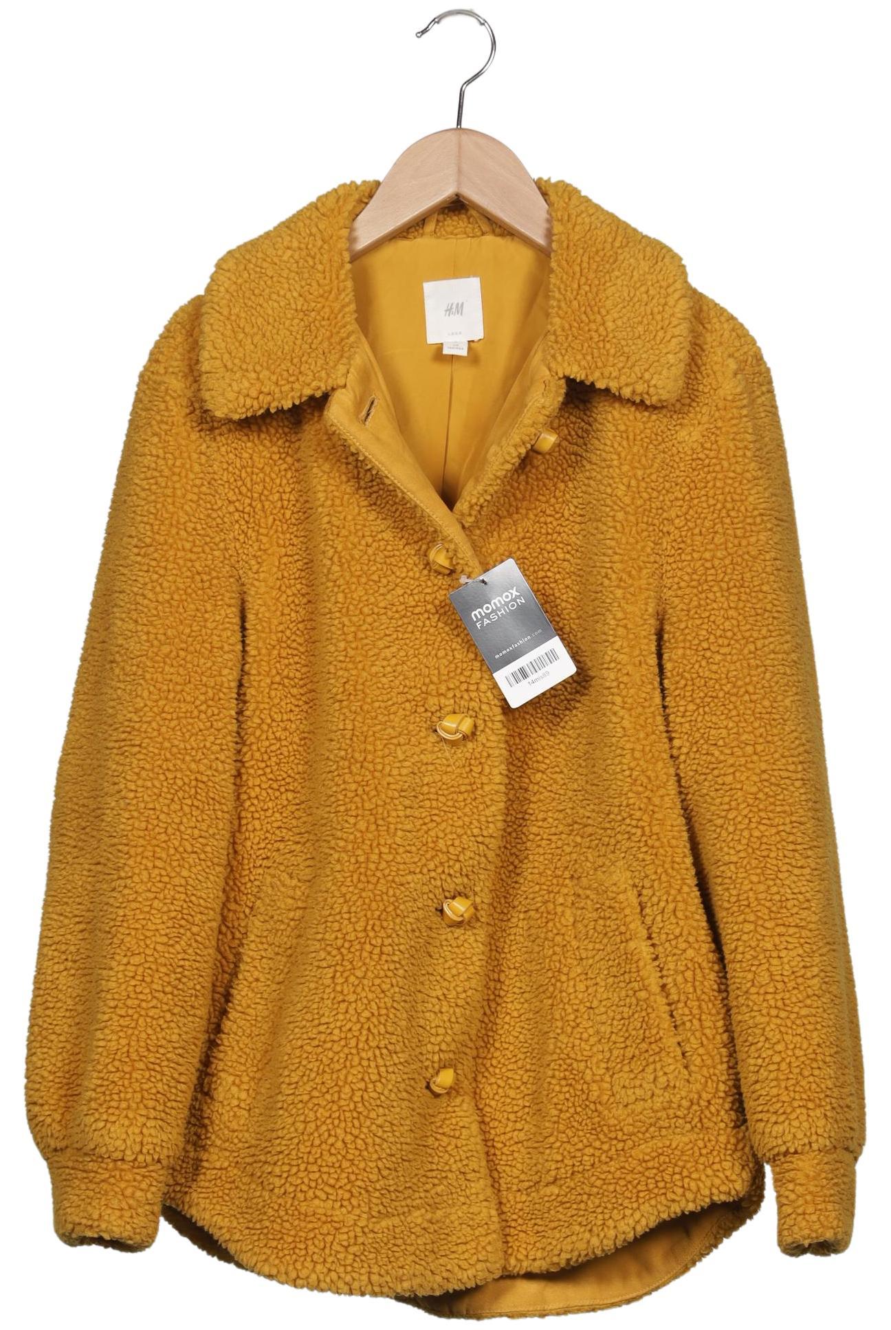 

H&M Damen Jacke, gelb, Gr. 34