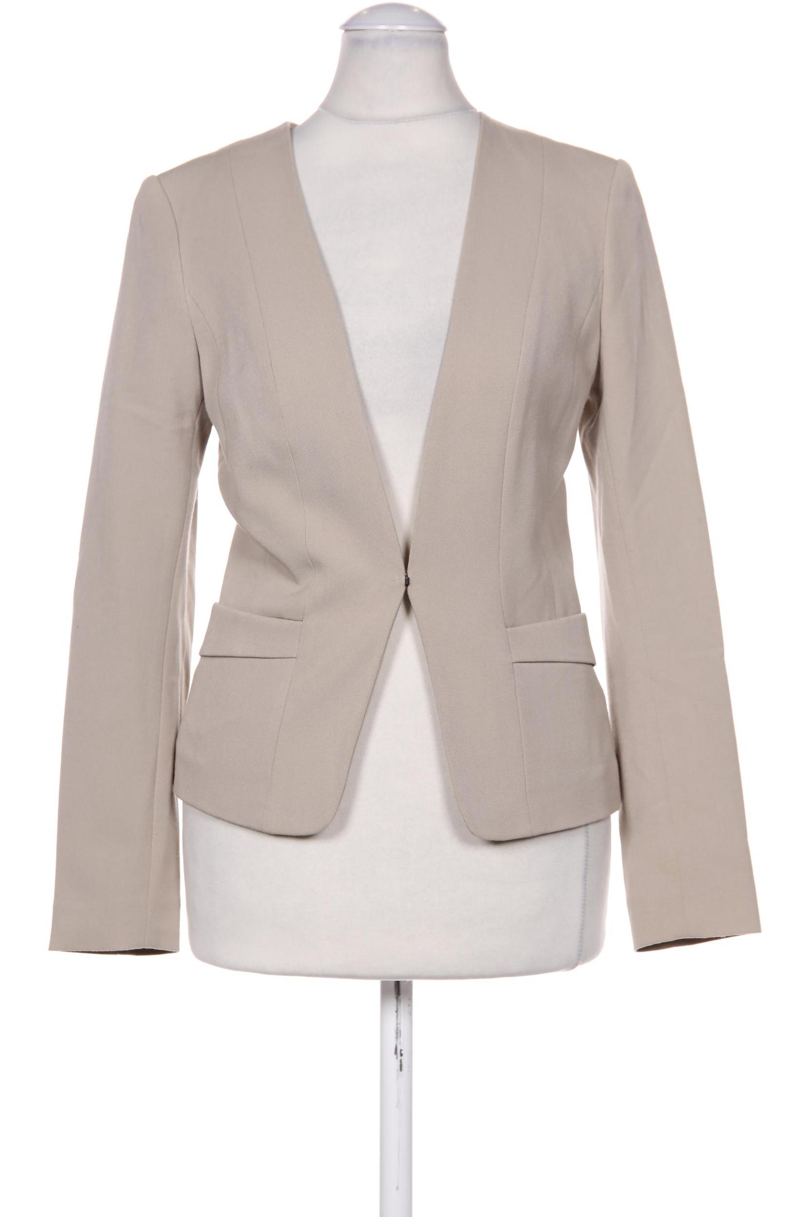 

H&M Damen Blazer, beige, Gr. 34