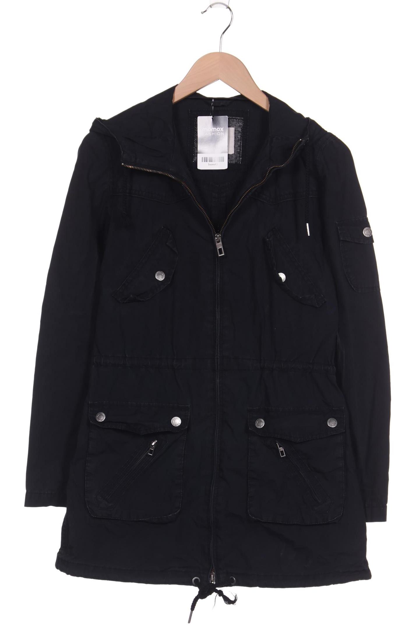 

H&M Damen Mantel, schwarz, Gr. 36