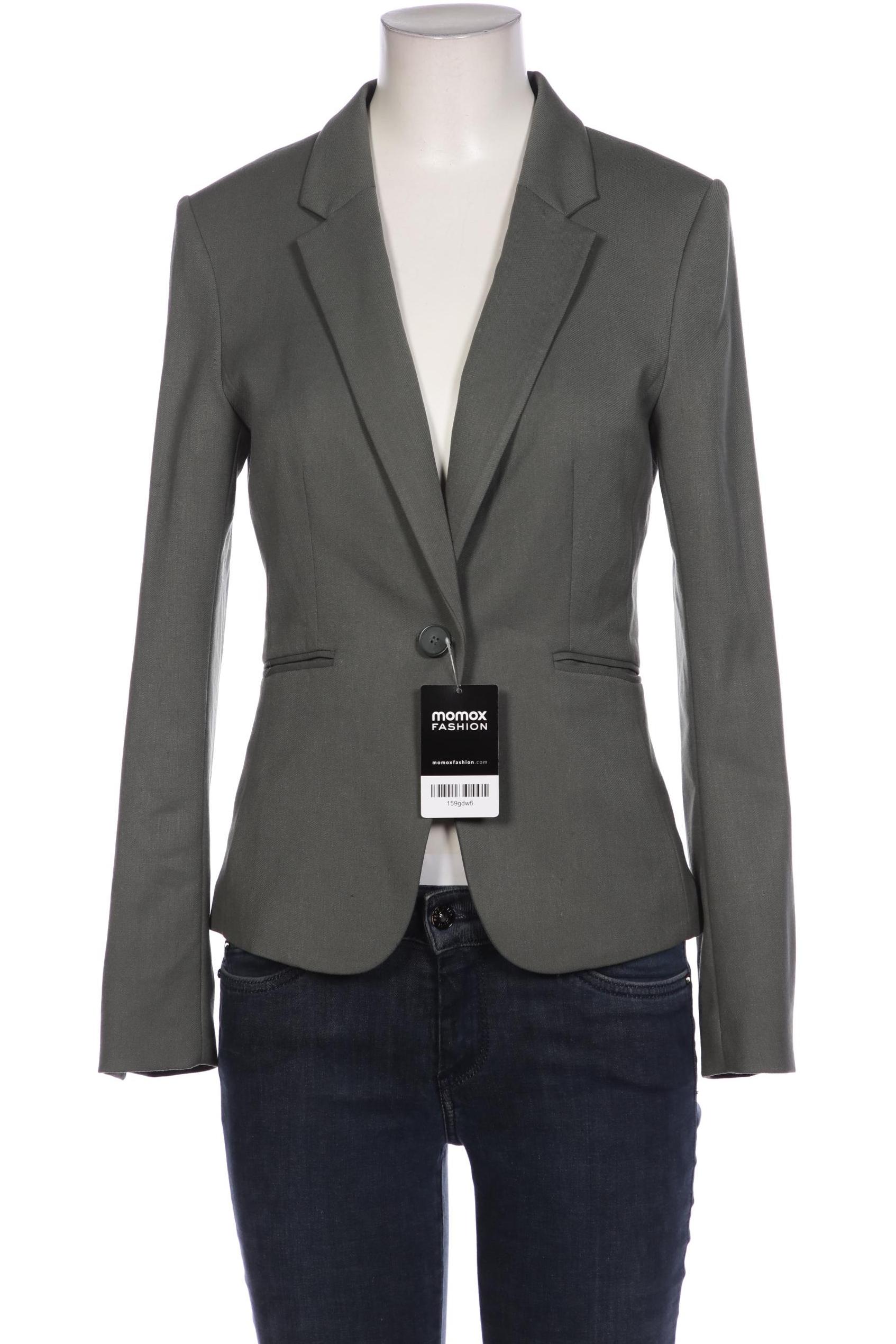 

H&M Damen Blazer, grün, Gr. 36