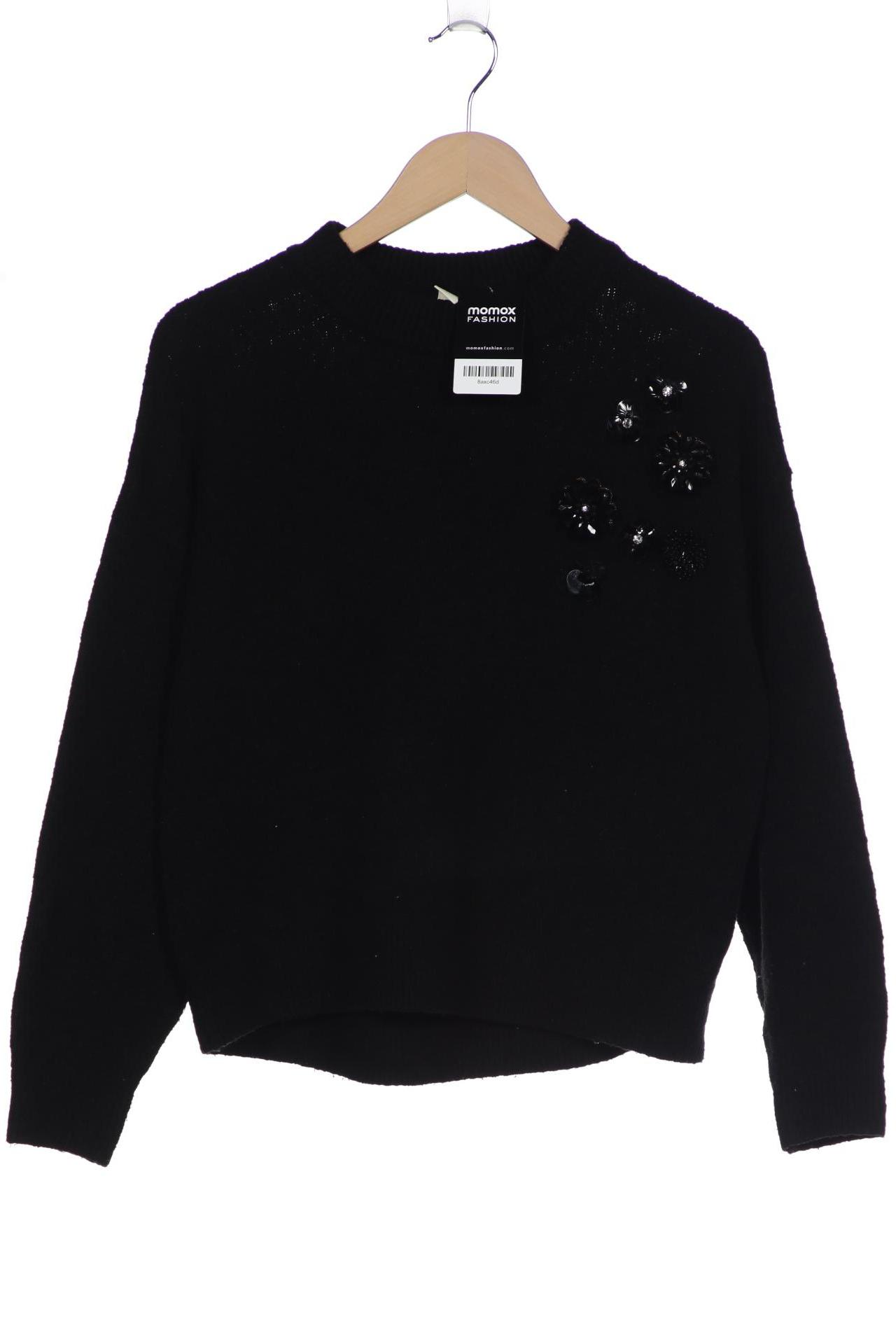 

H&M Damen Pullover, schwarz, Gr. 34