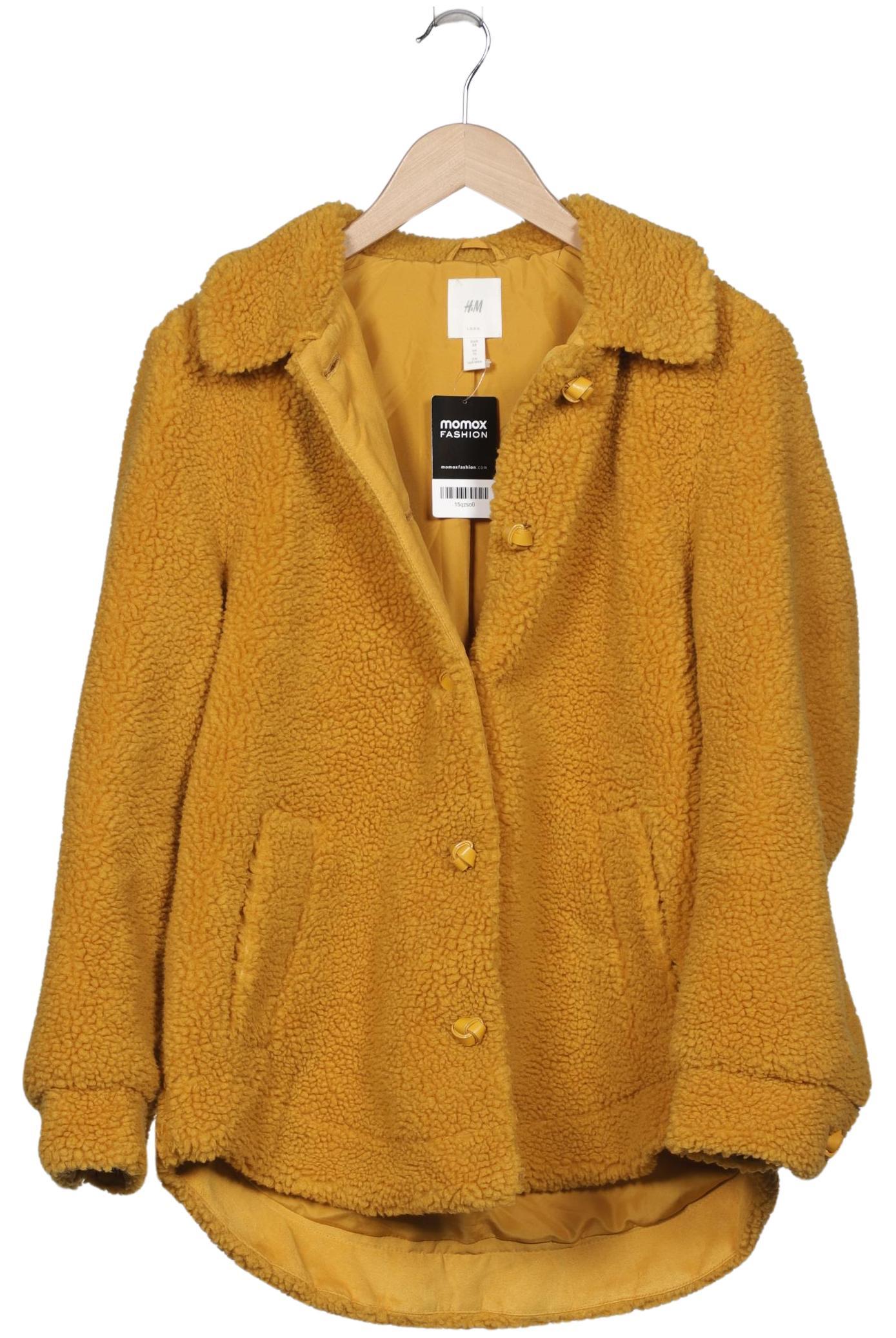 

H&M Damen Jacke, gelb, Gr. 38