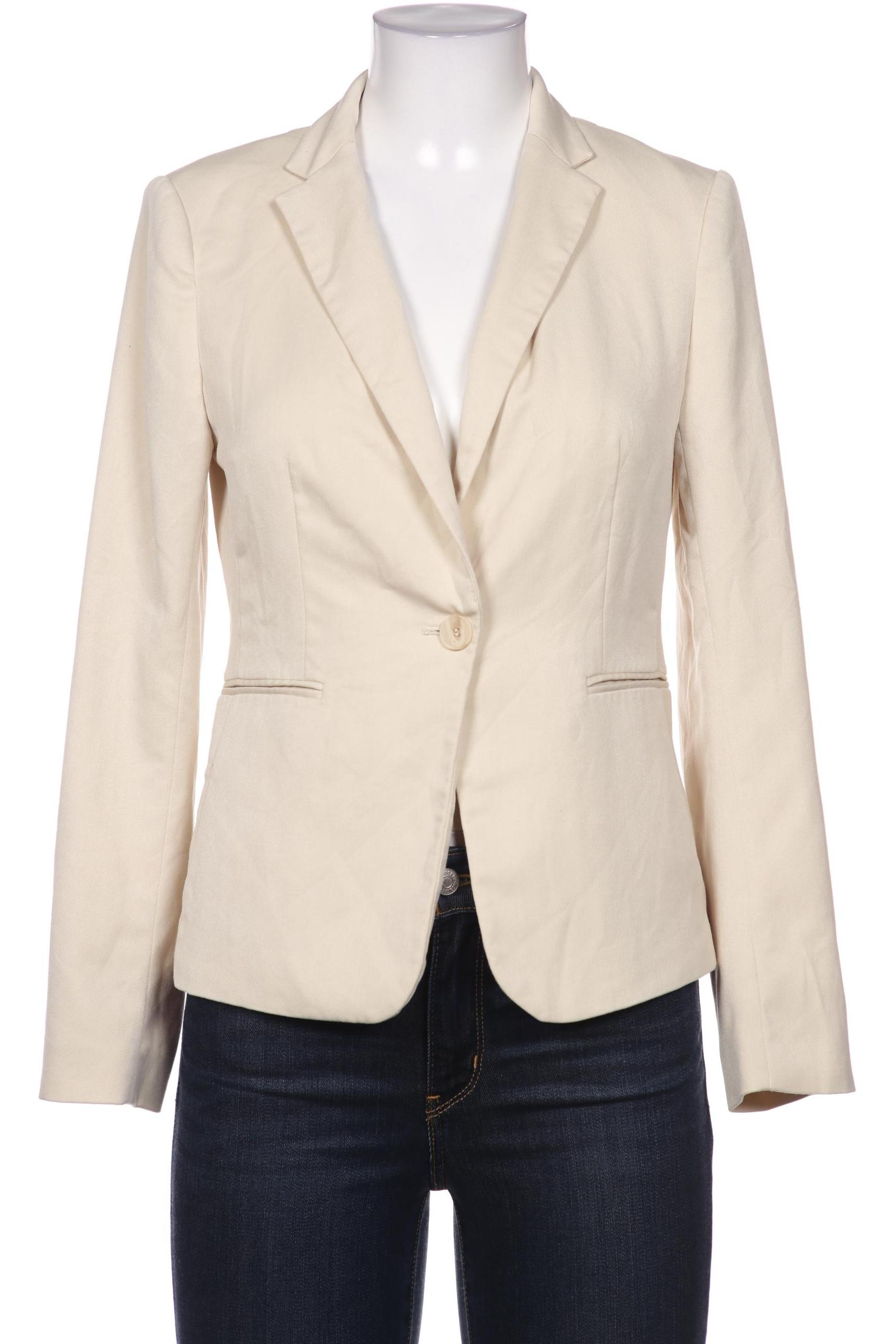 

H&M Damen Blazer, cremeweiß, Gr. 38