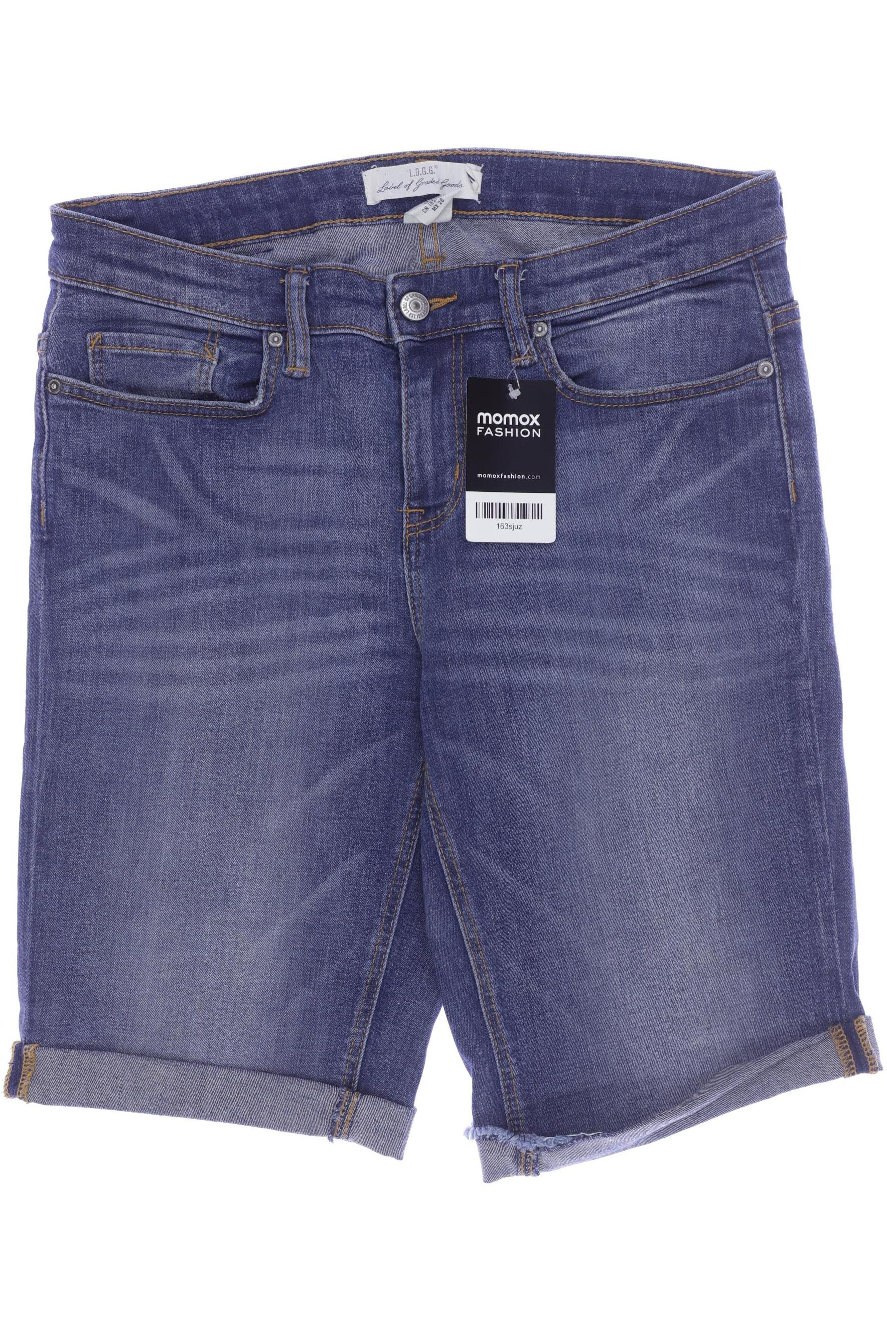

H&M Damen Shorts, blau, Gr. 38