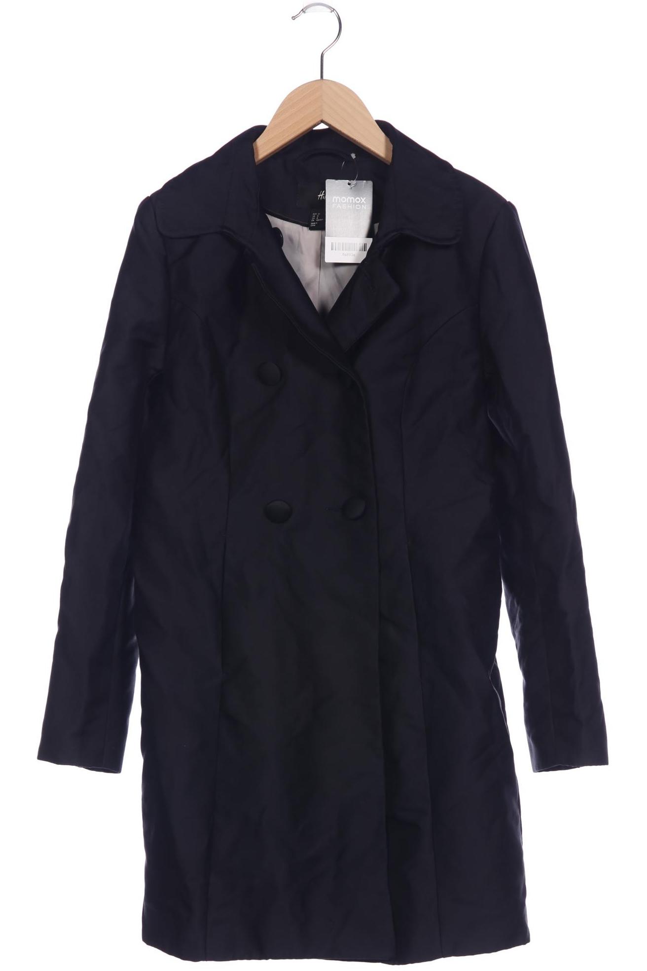 

H&M Damen Mantel, marineblau, Gr. 38