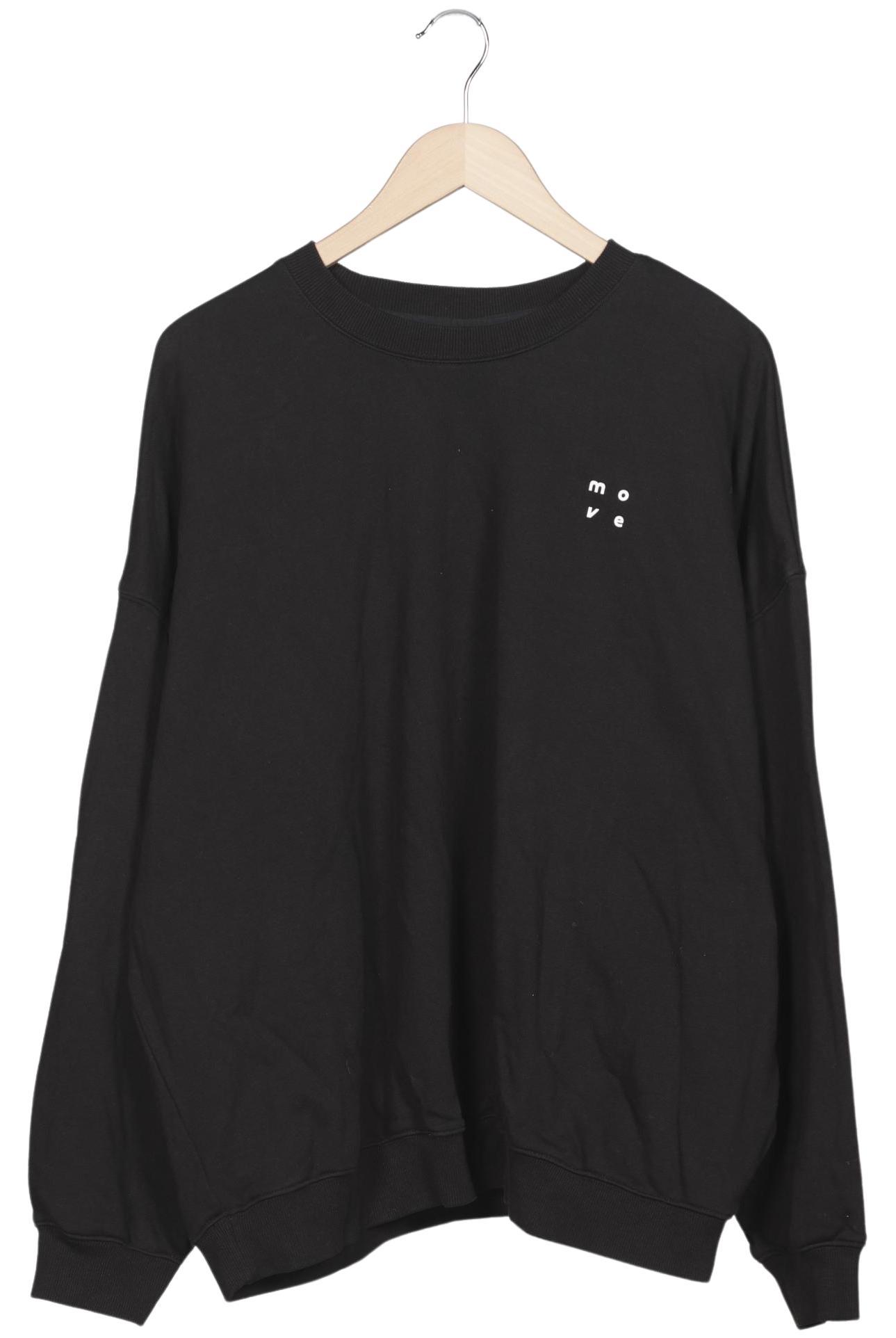 

H&M Damen Sweatshirt, schwarz, Gr. 46