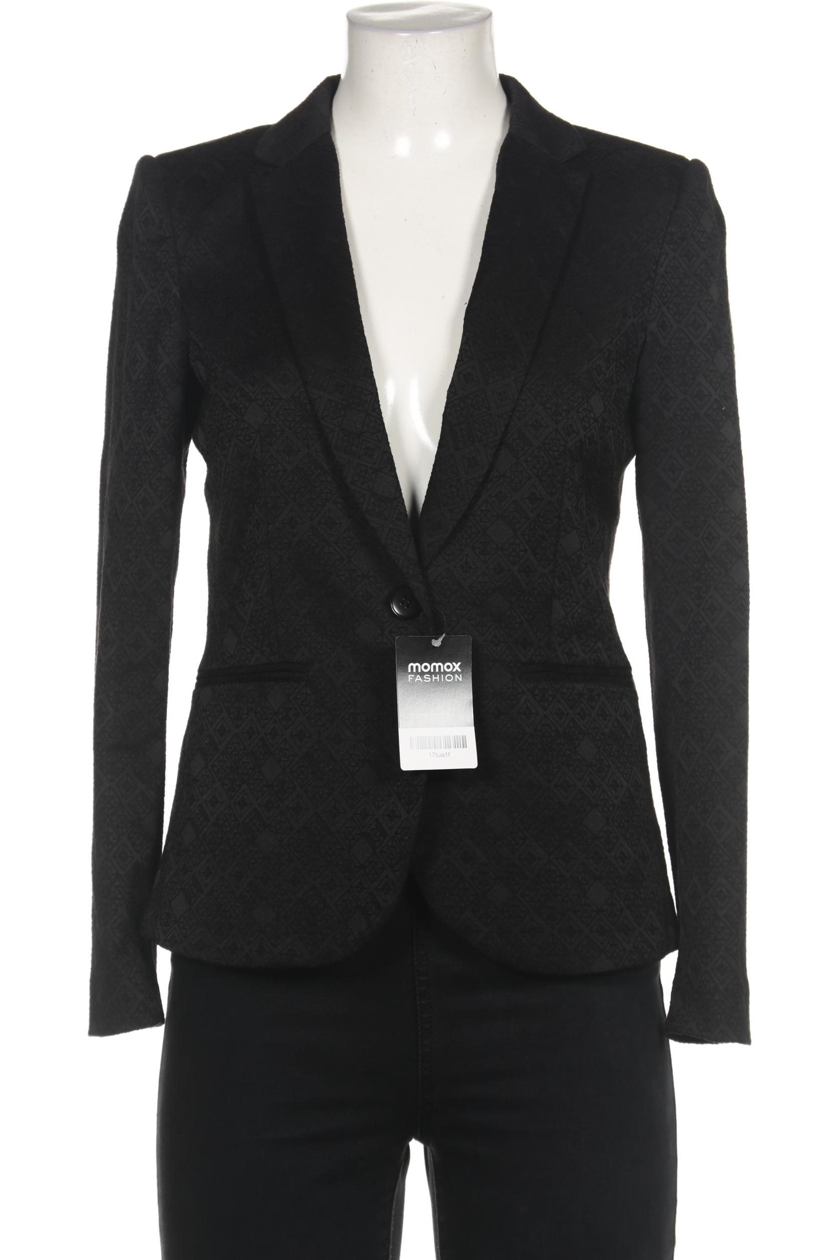 

H&M Damen Blazer, schwarz, Gr. 38