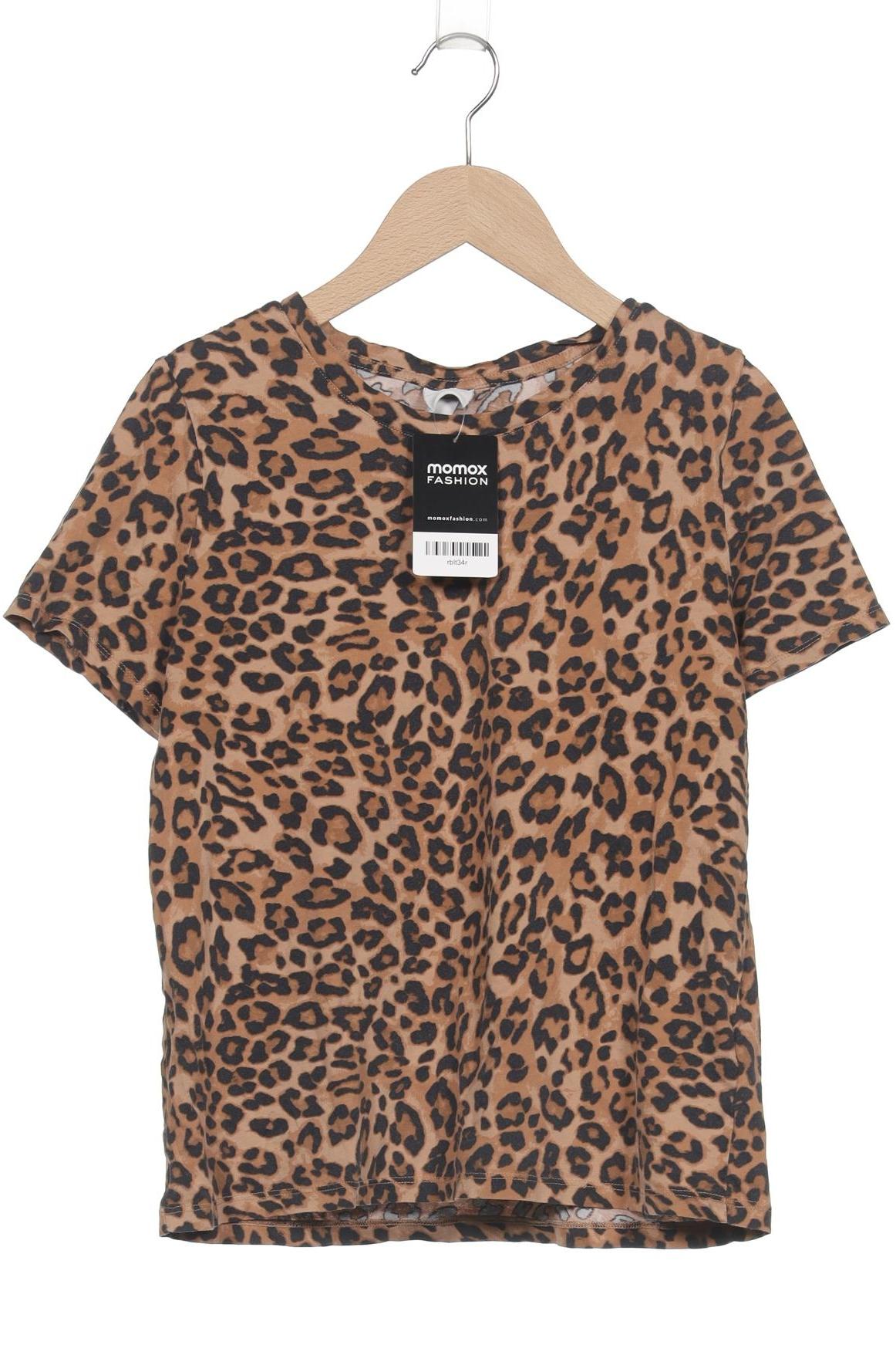 

H&M Damen T-Shirt, braun, Gr. 36