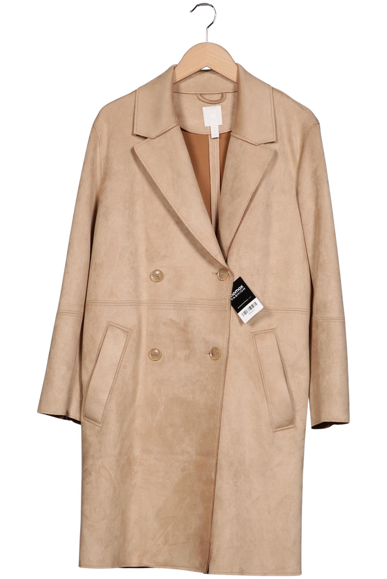 

H&M Damen Mantel, beige, Gr. 38