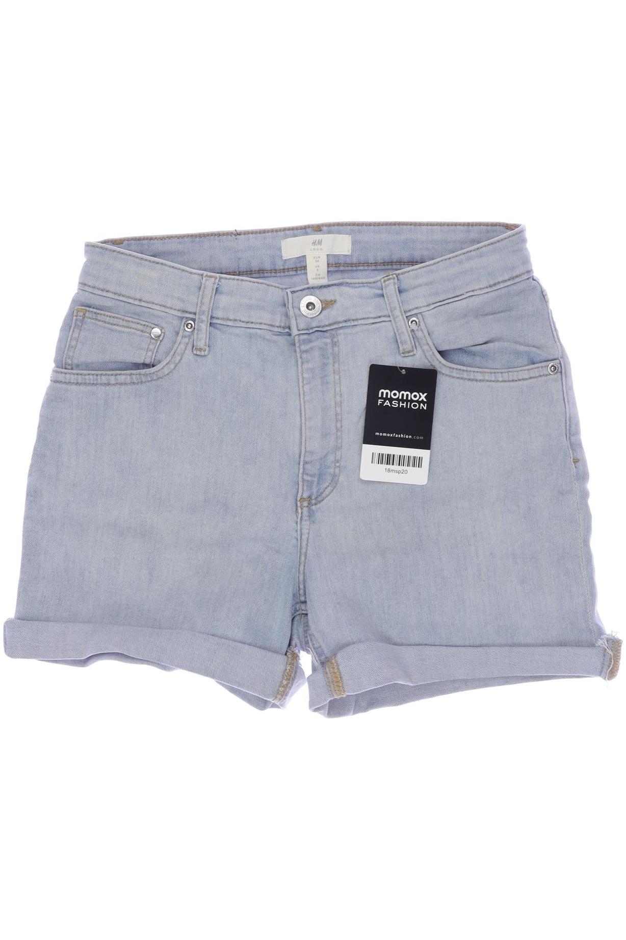 

H&M Damen Shorts, hellblau, Gr. 34